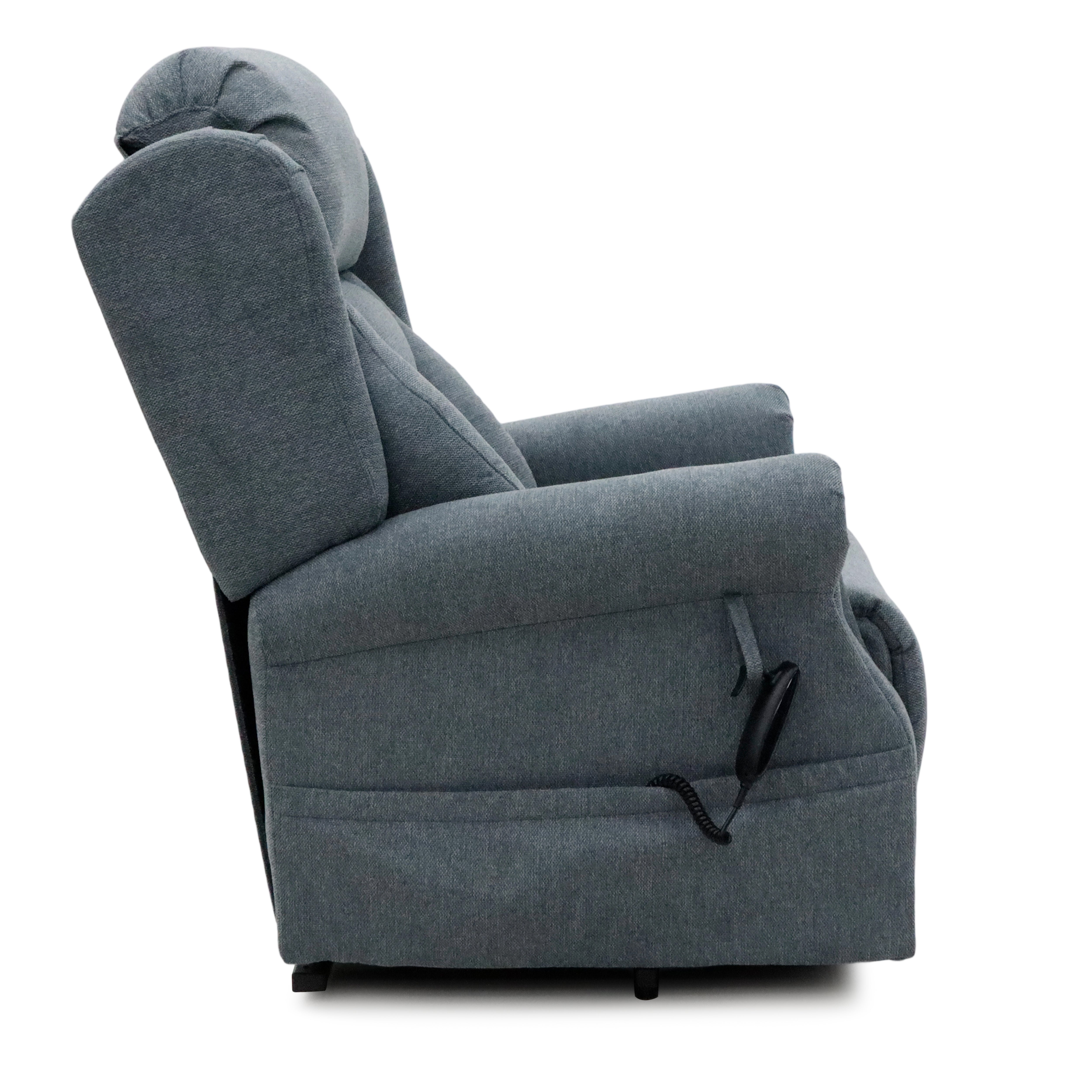 Jules Rise and Recline Chair in Grey (15380405780858)