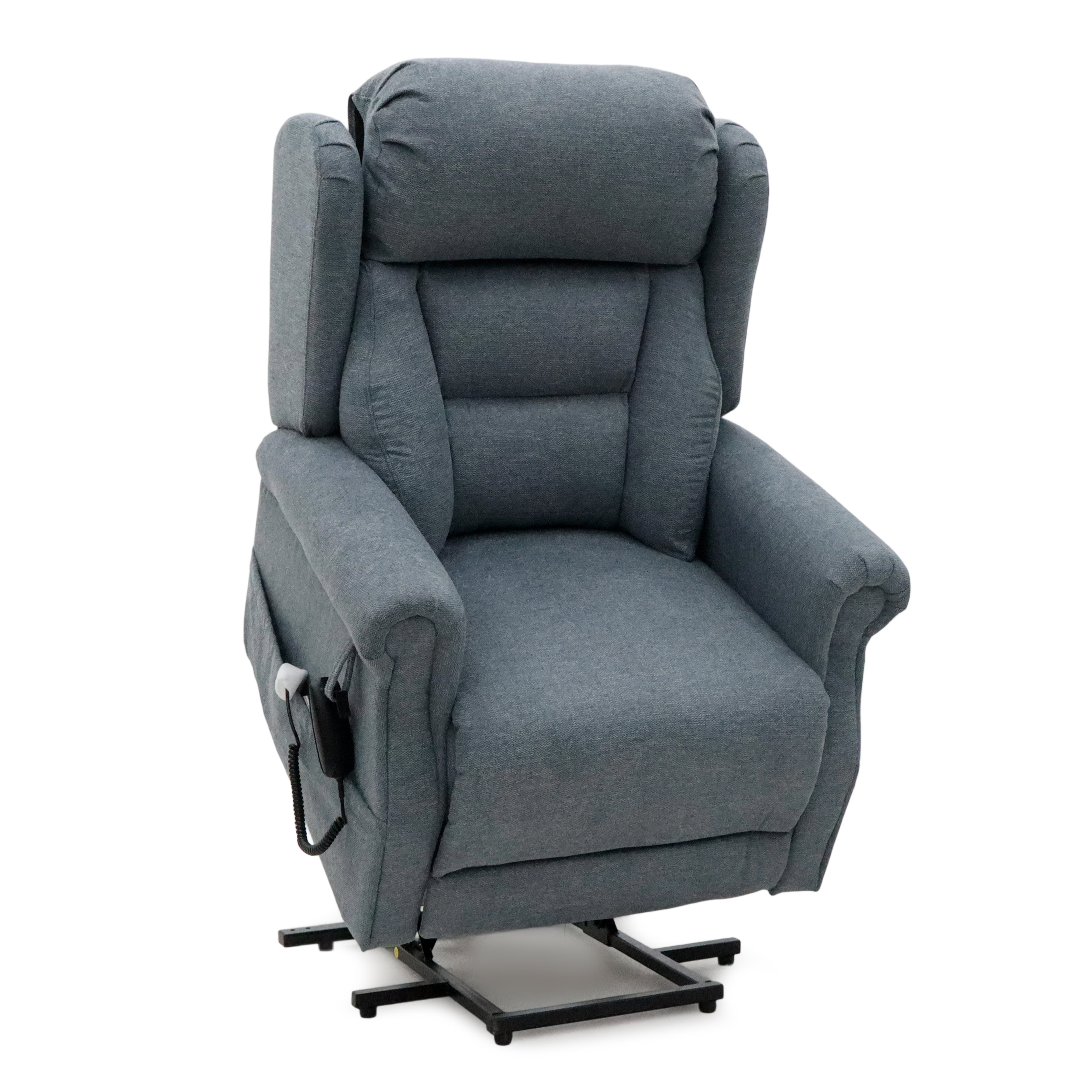 Jules Rise and Recline Chair in Grey (15380405780858)