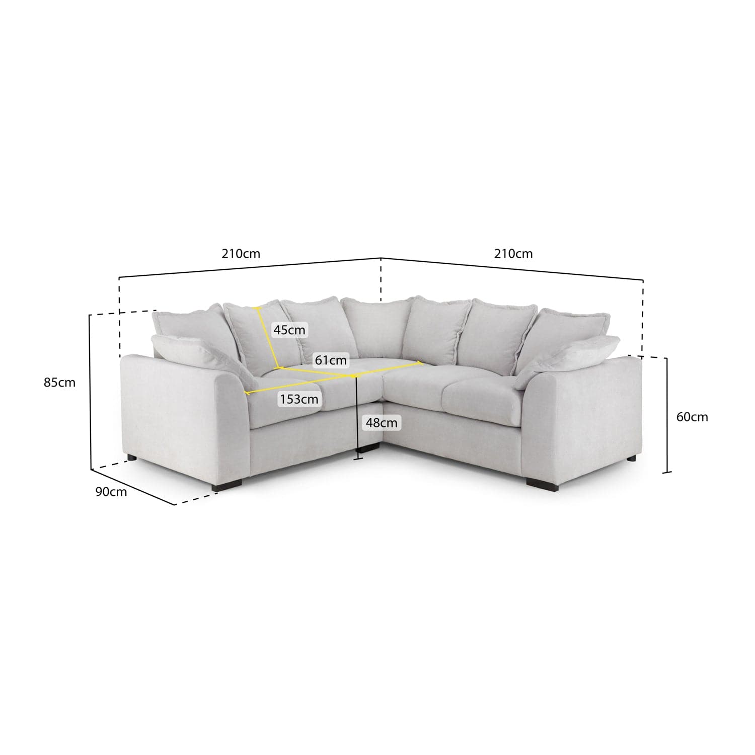 Finn Sofa Natural Large Corner - measurement view (7022947106880)