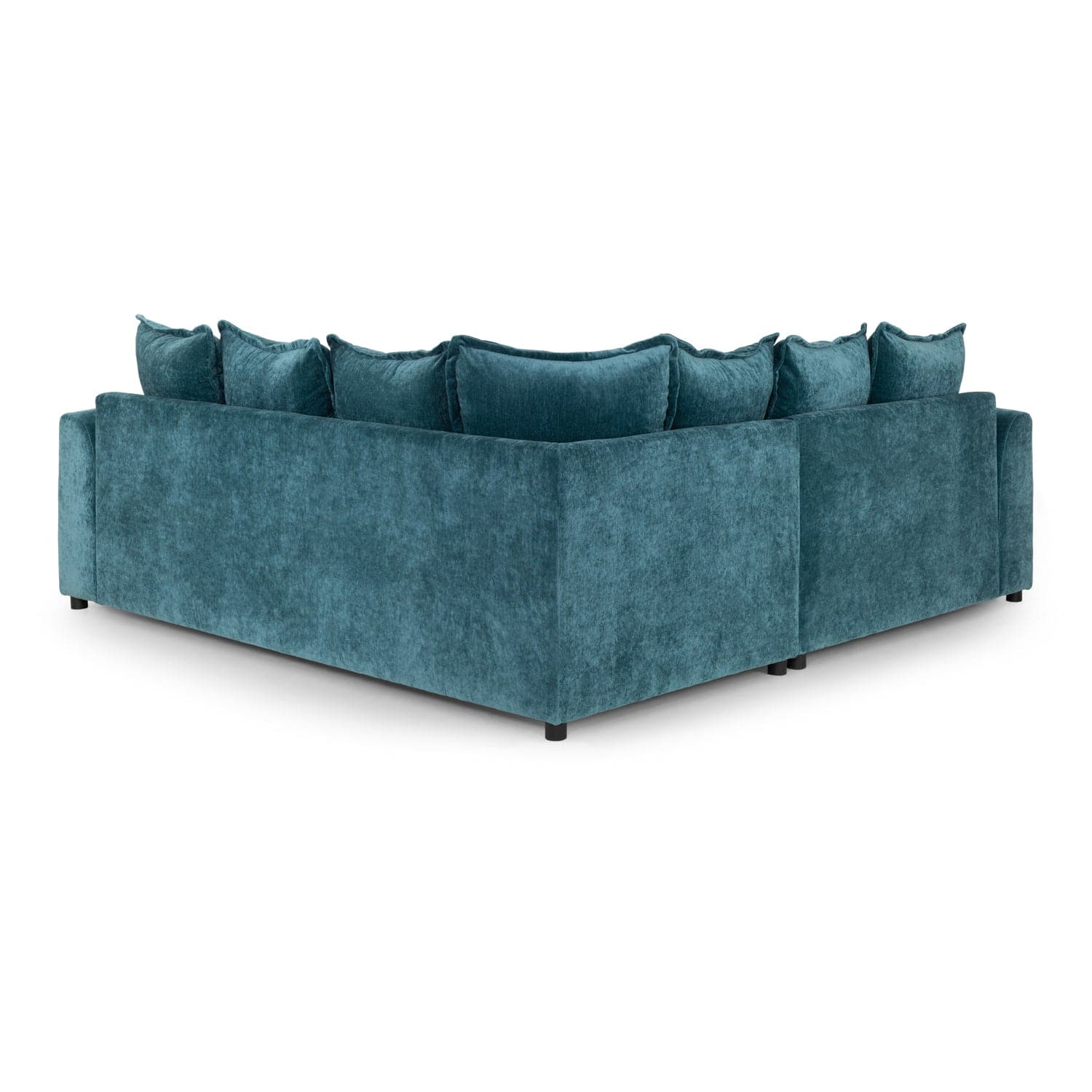 Finn Sofa Teal Large Corner - back view (7022940192832)