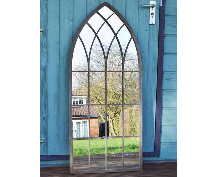 Somerley Rustic Arch Garden Mirror 115 x 50 CM (15010542846330)