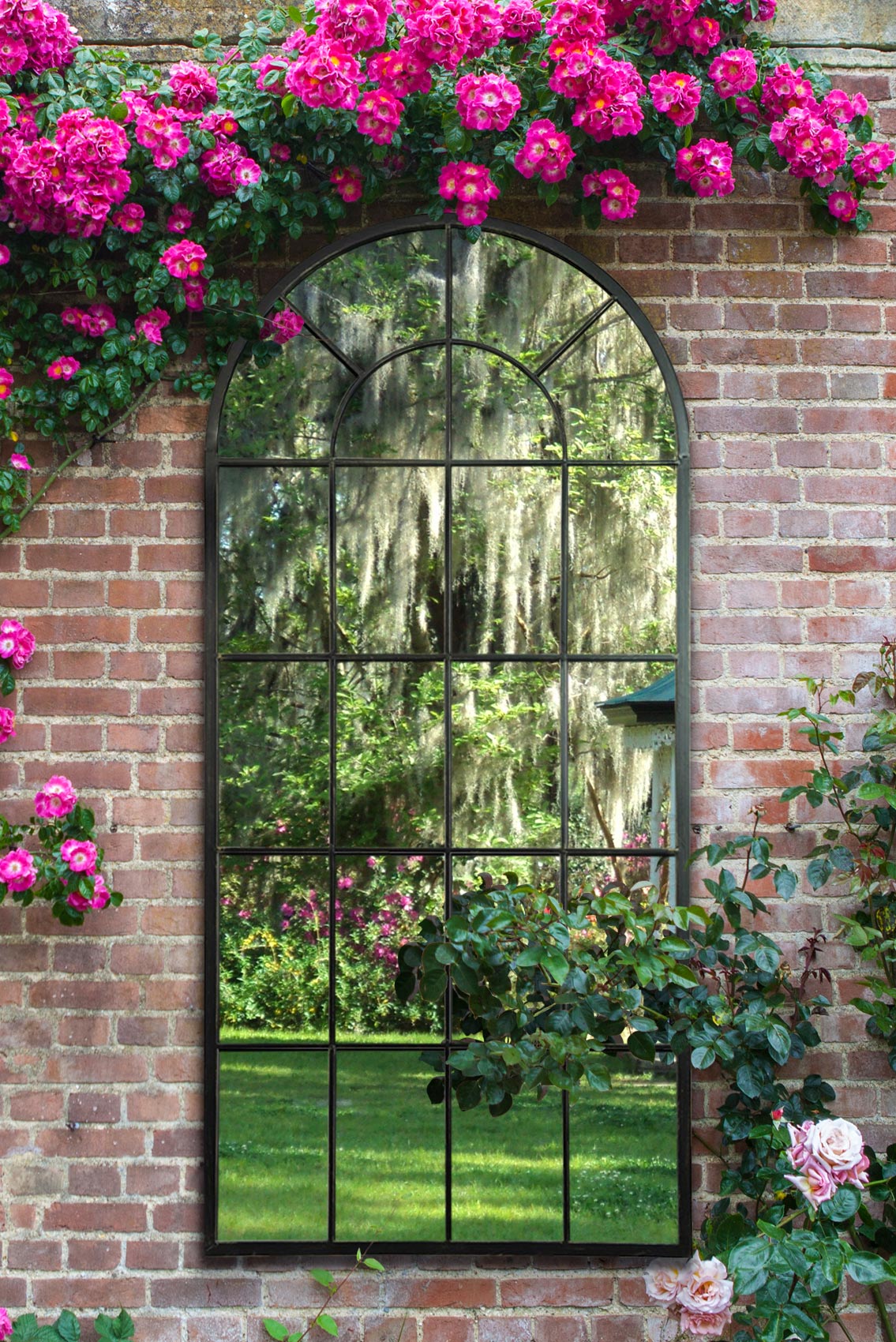 Somerley Country Arch Large Garden Mirror 160 x 75 CM (15010543927674)