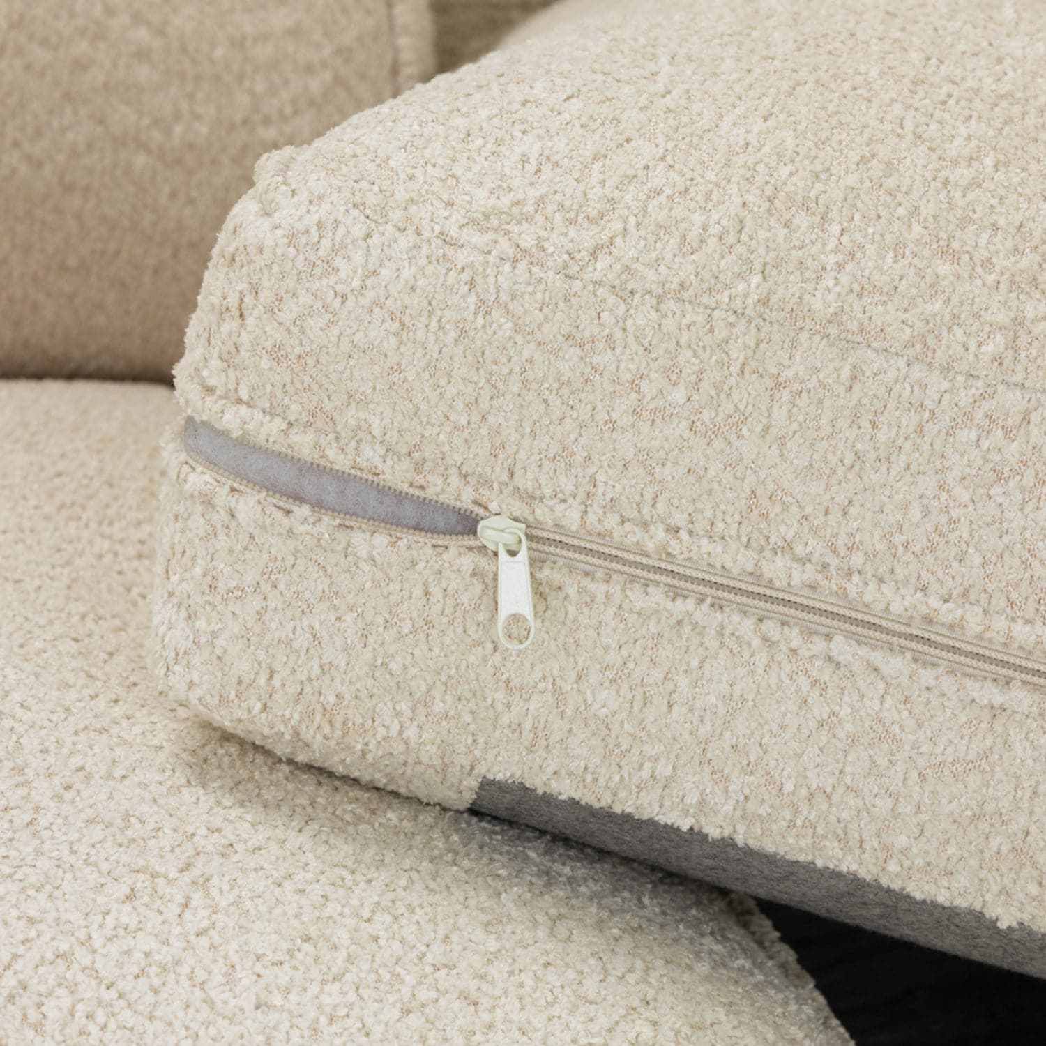 Greenwich Sofa Beige U Shape Corner - foam view (7023831253056)