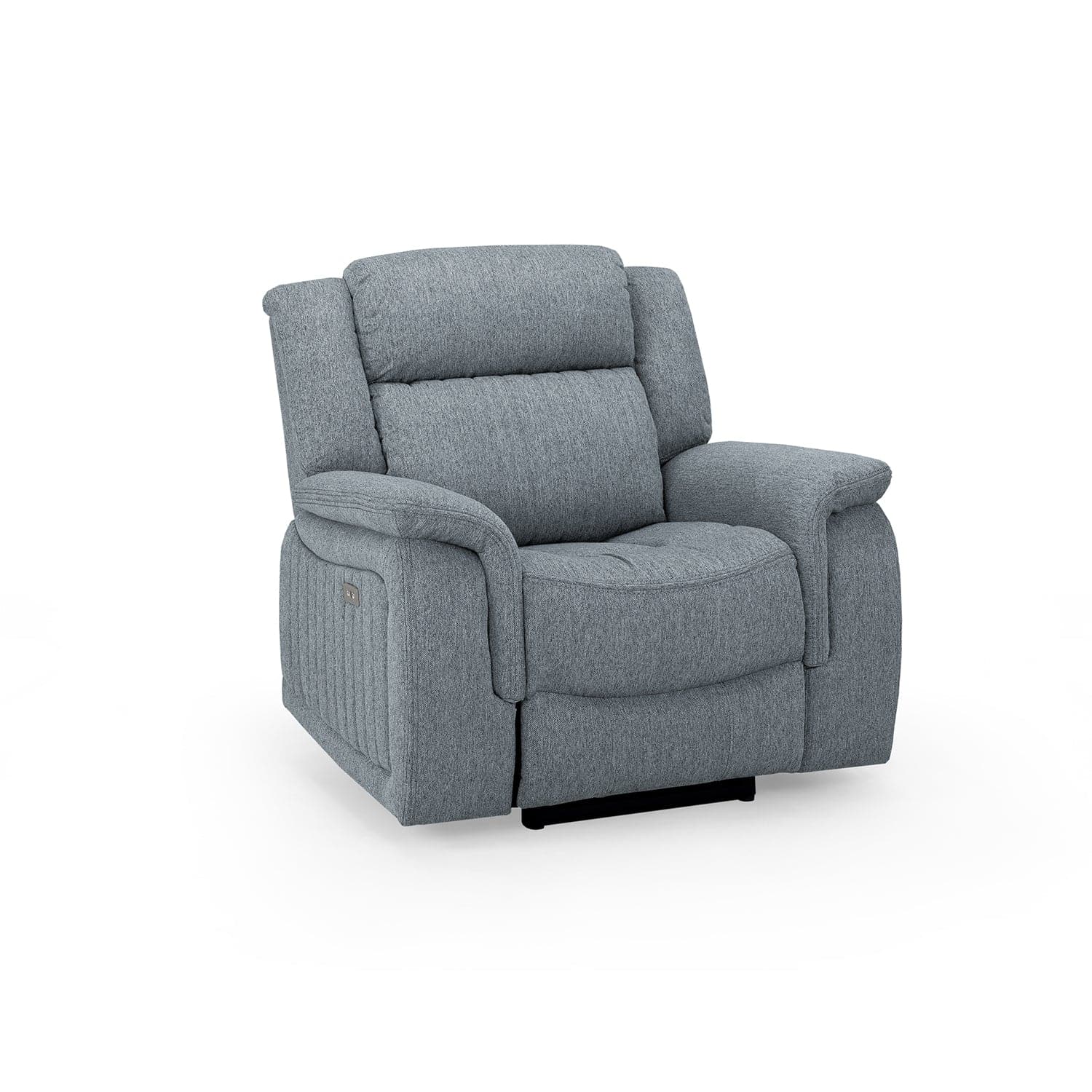 Hamlet Recliner Sofa Grey Armchair - front view (7023949119552)