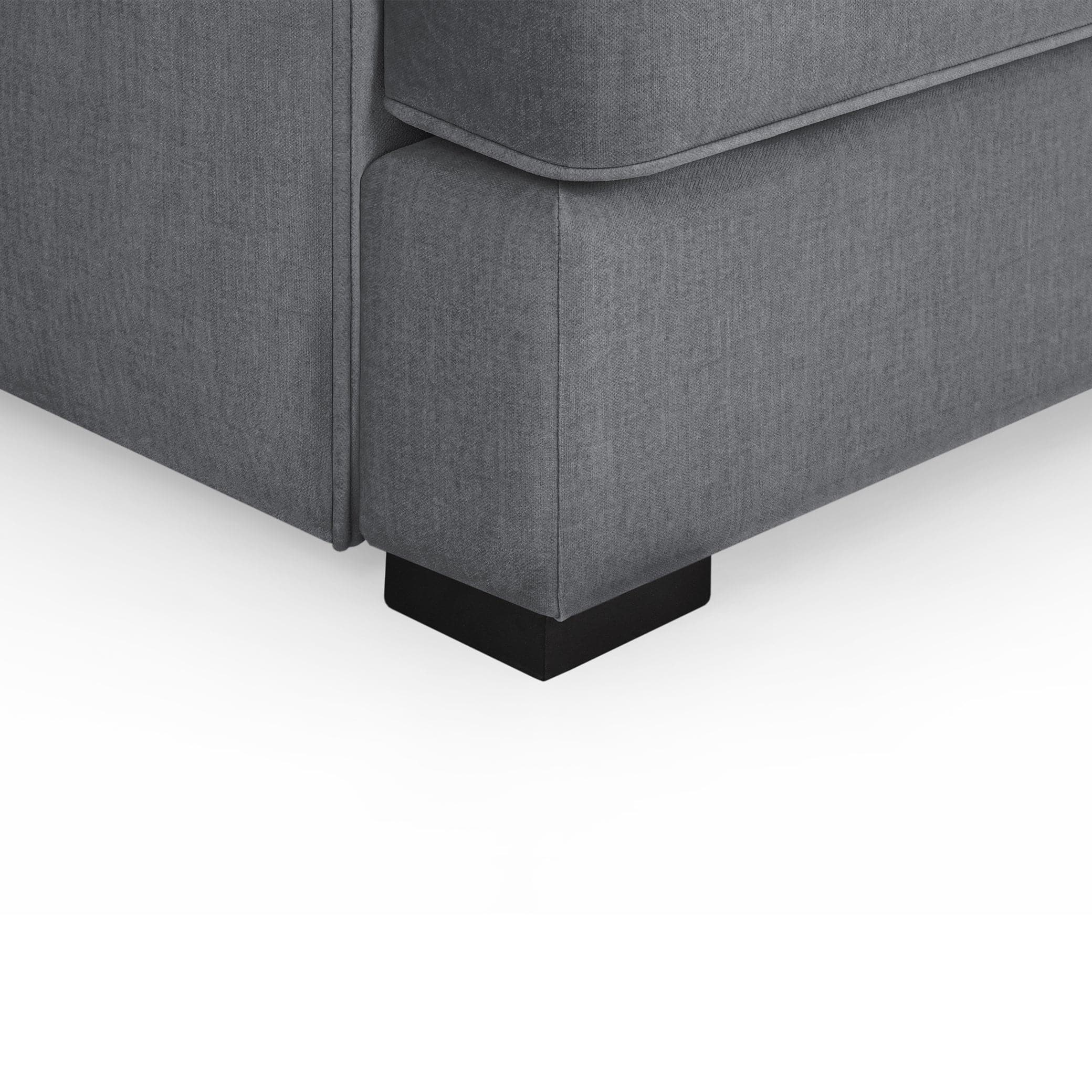 Harley Universal Corner Sofa in Grey - bottom view (7023518285888)