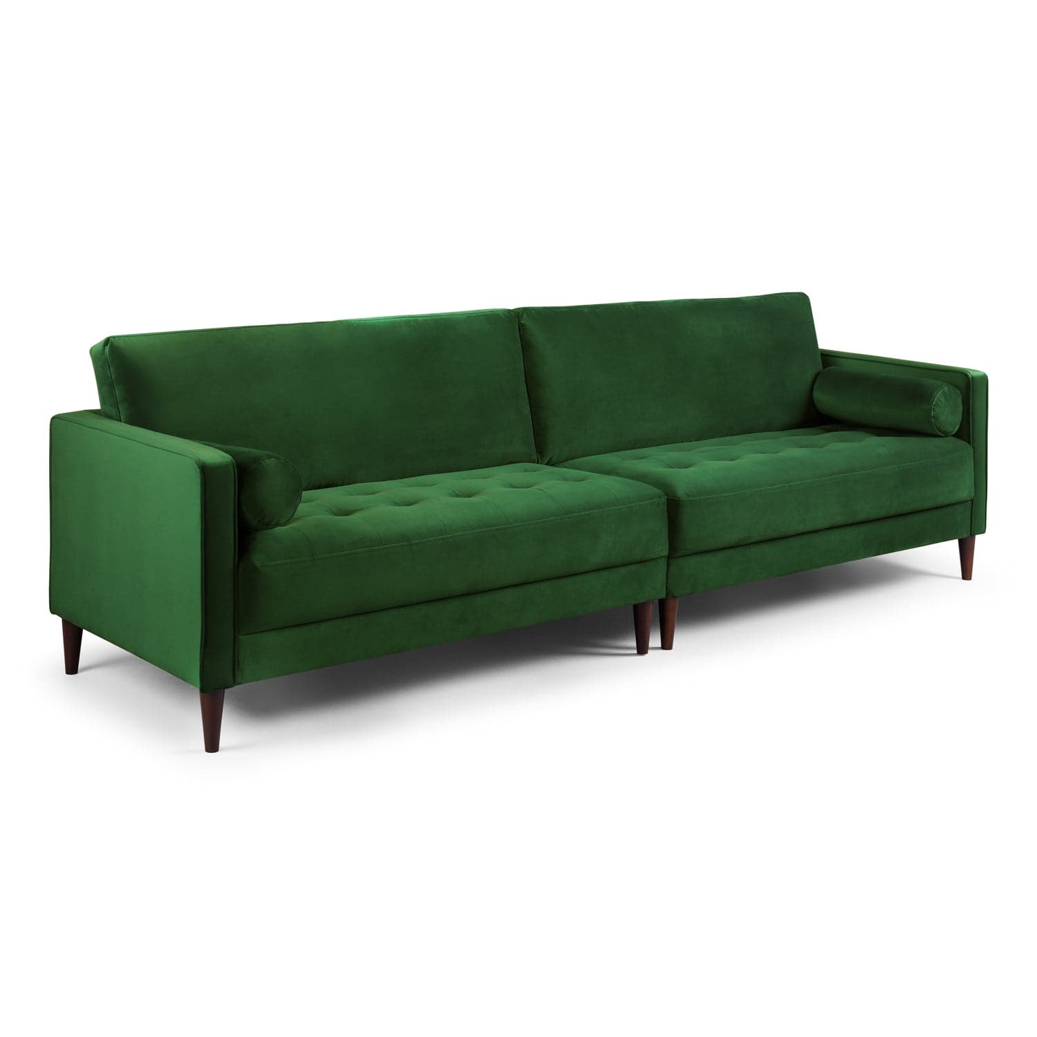 Harper Sofa Plush Green 4 Seater (7023612231744)