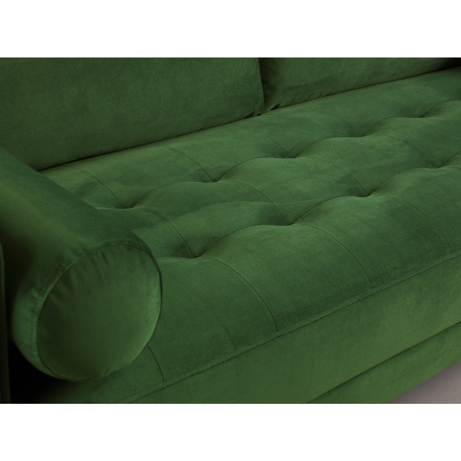 Harper Sofa Plush Green 2 Seater (7023612592192)