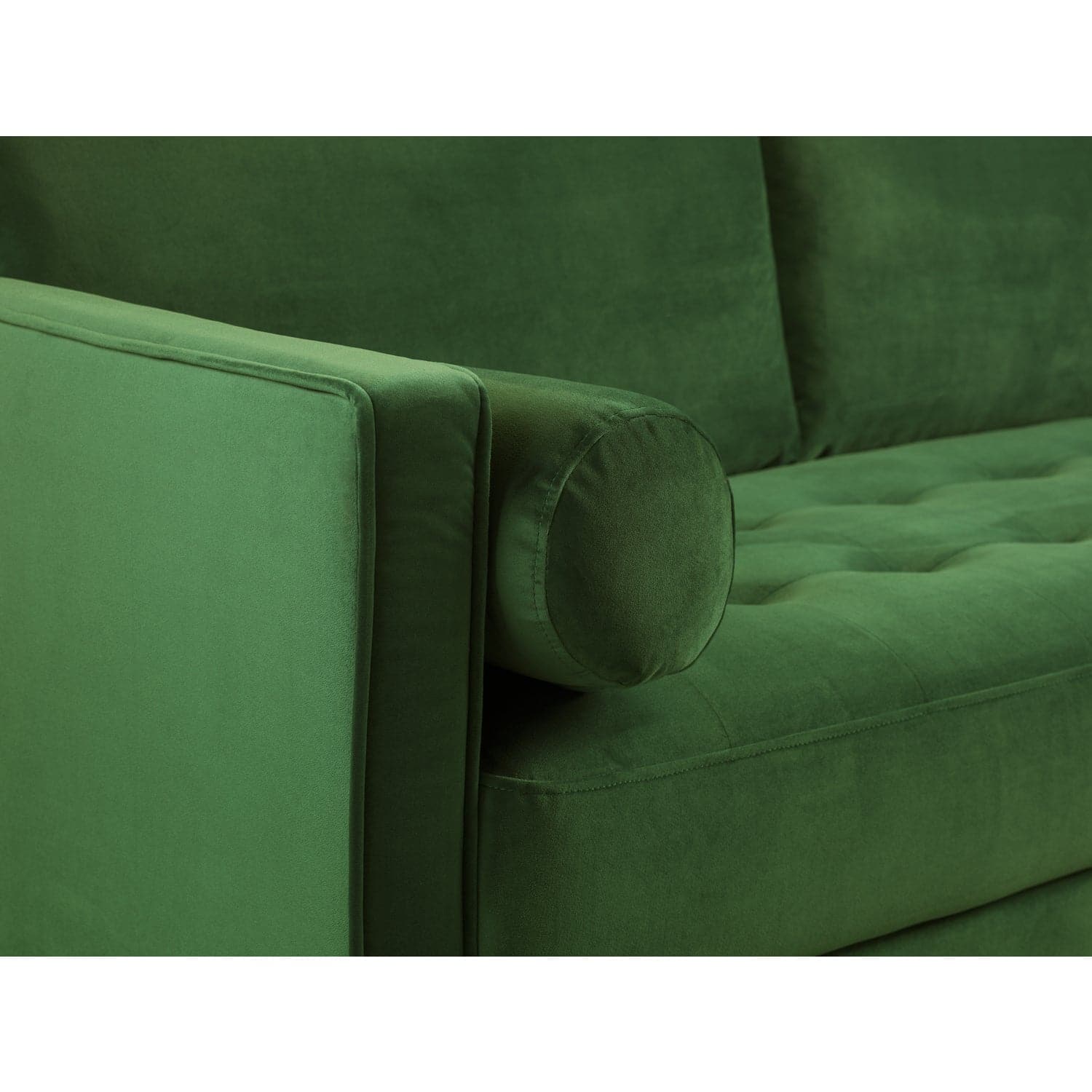 Harper Sofa Plush Green 2 Seater (7023612592192)