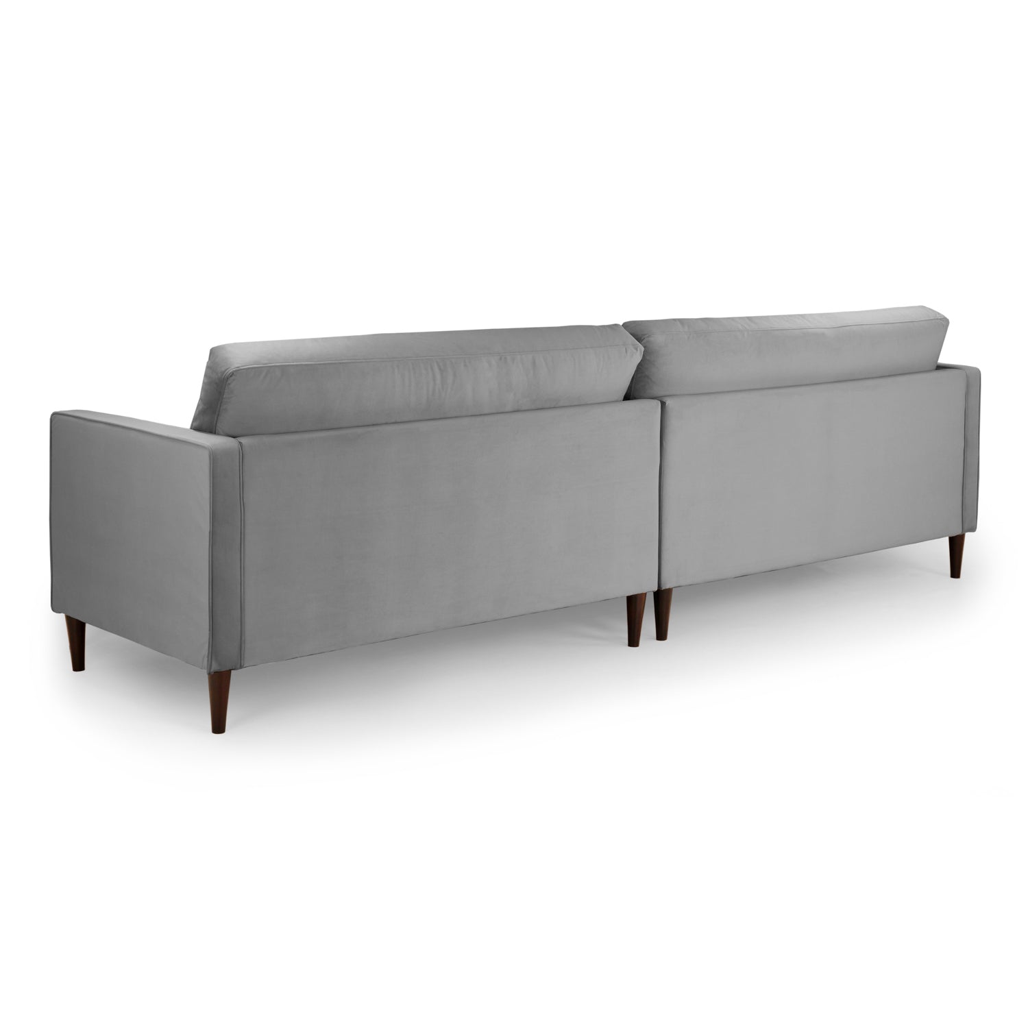 Harper Sofa Plush Grey 4 Seater (7023613050944)