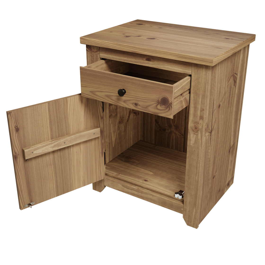 HAVANA PINE BEDSIDE CABINET (1 PACK) (14969139888506)