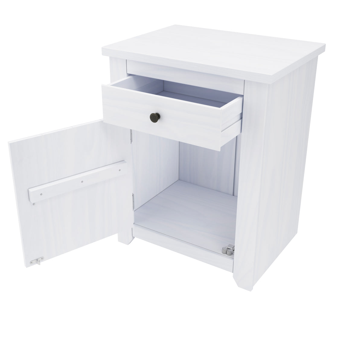 HAVANA WHITE BEDSIDE CABINET (14969140248954)
