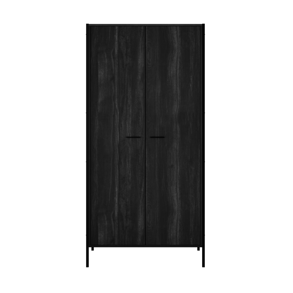 HOXTON BLACK 2 DOOR WARDROBE (2 PACKS) (14969140511098)