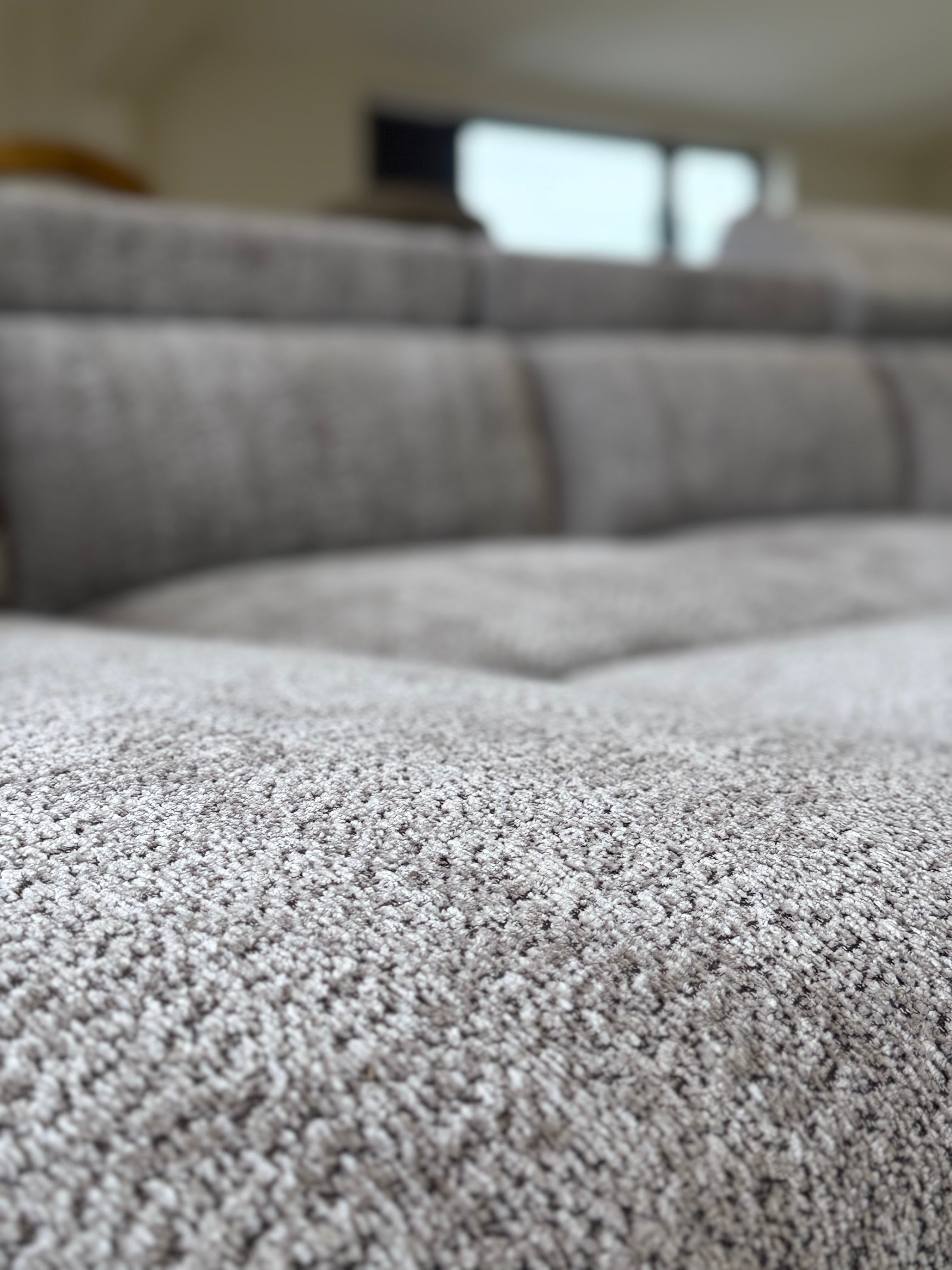 Billie U Shape Sofa Bed in Grey with Lift Up Storage Beehive