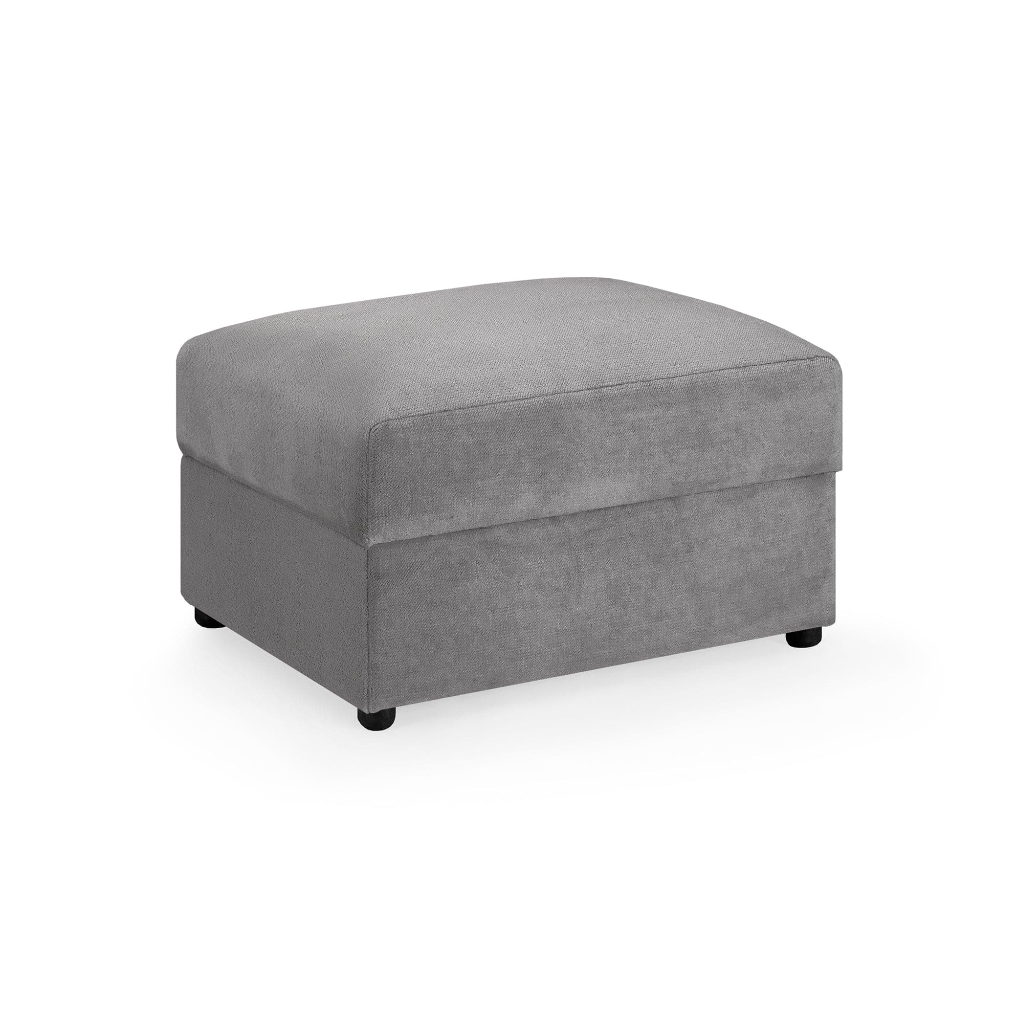 Hugo Sofa Grey Footstool view (7024883269696)