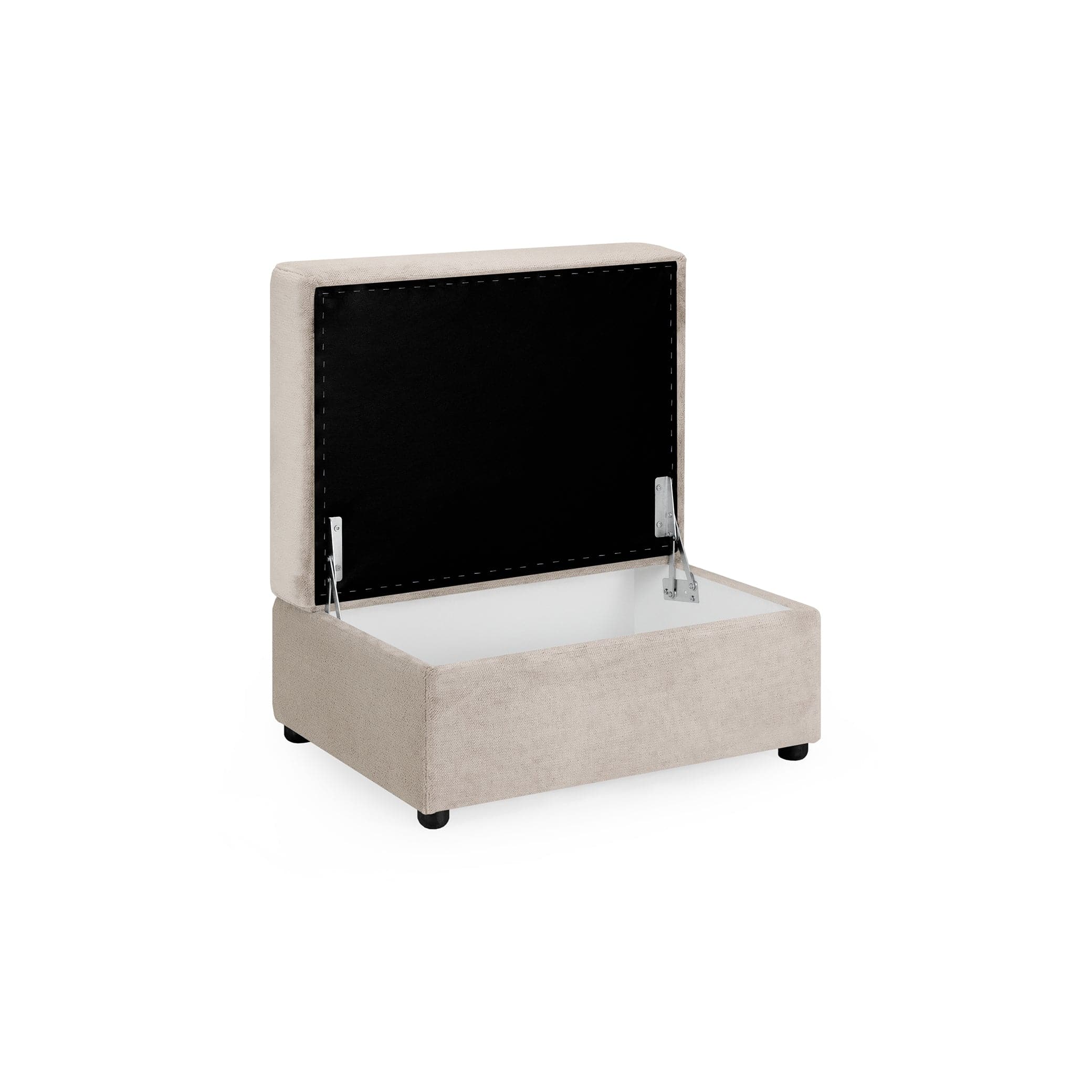 Hugo Sofa Mocha Footstool - Box View (7024884056128)
