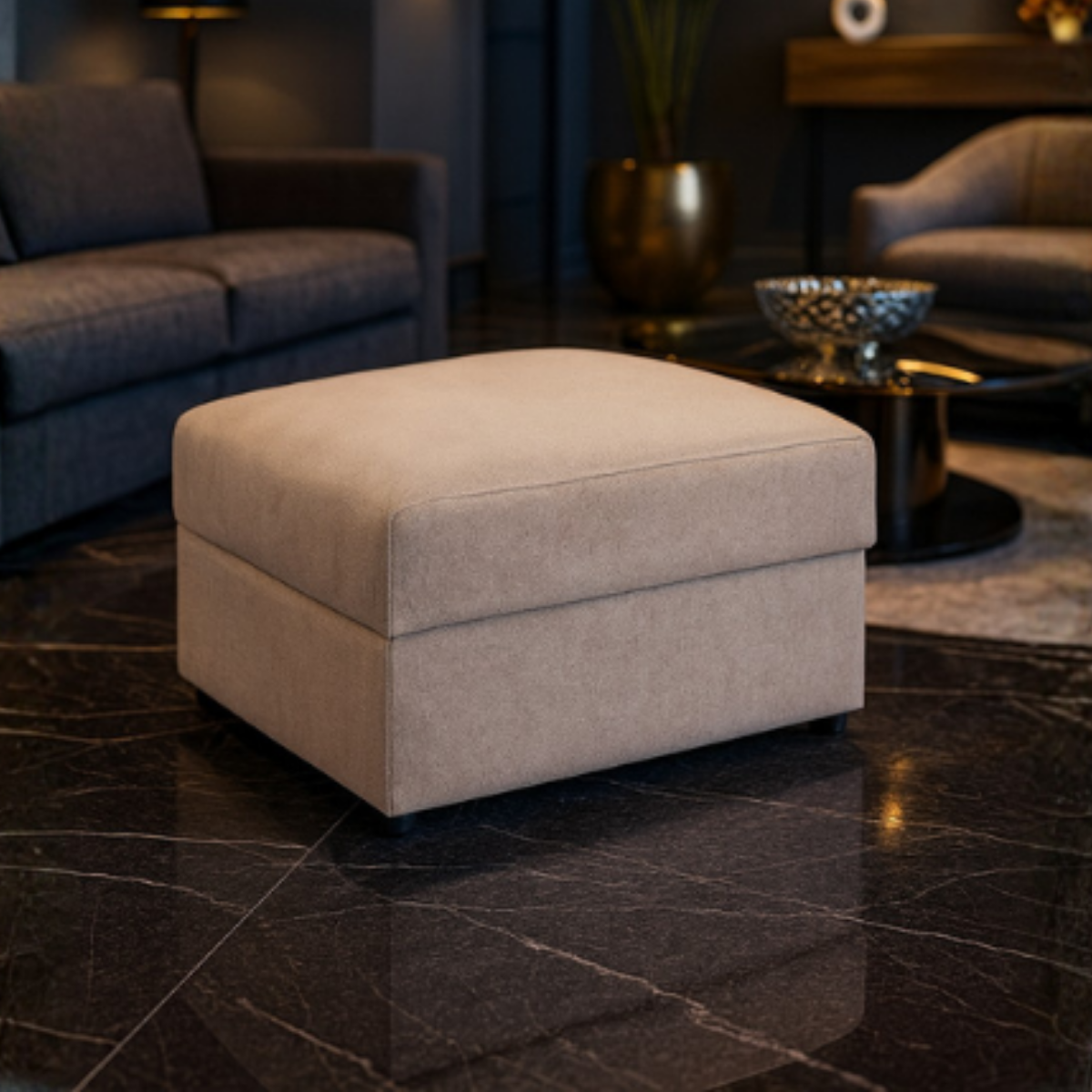 Hugo Sofa Mocha Footstool