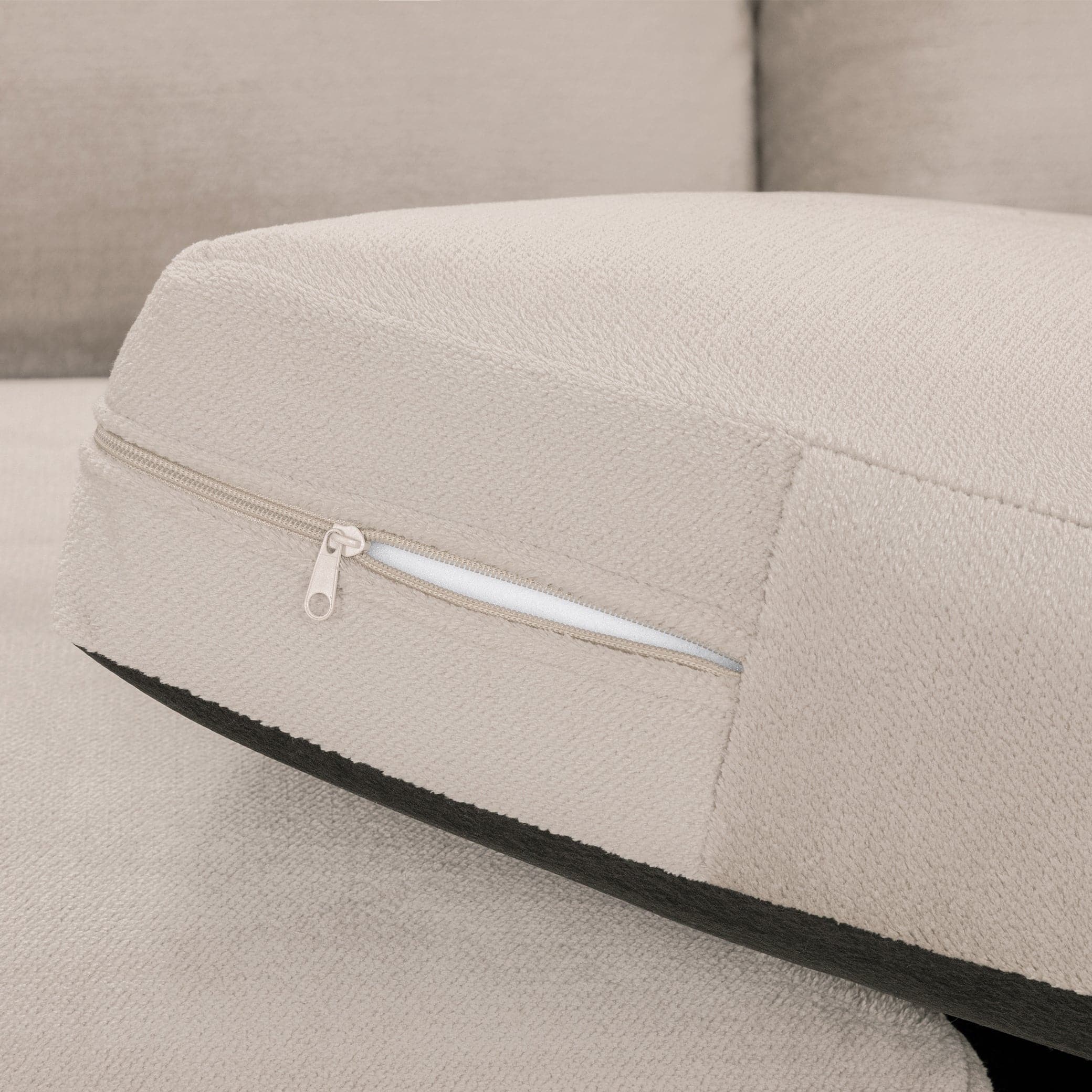 Hugo Sofa Mocha Right Hand Facing Corner - foam view (7024879009856)