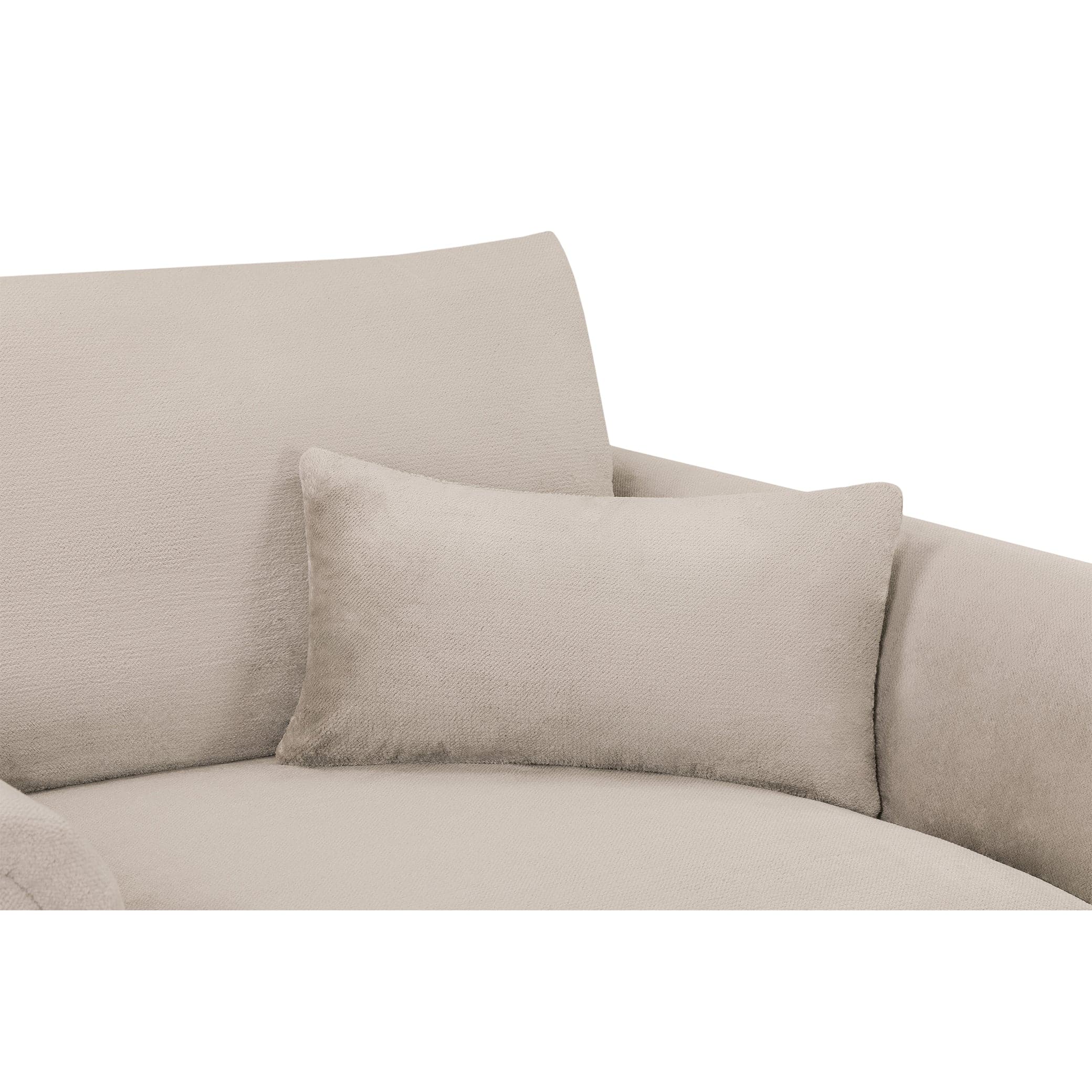 Hugo Sofa Mocha Right Hand Facing Corner - right side view (7024879009856)