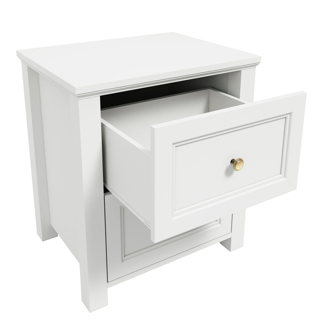 IVES WHITE BEDSIDE CABINET (14969140806010)