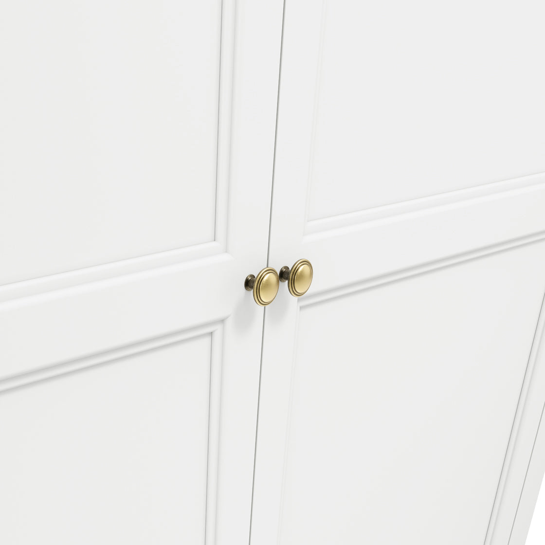 IVES WHITE 2 DOOR WARDROBE (2 PACKS) (14969140740474)