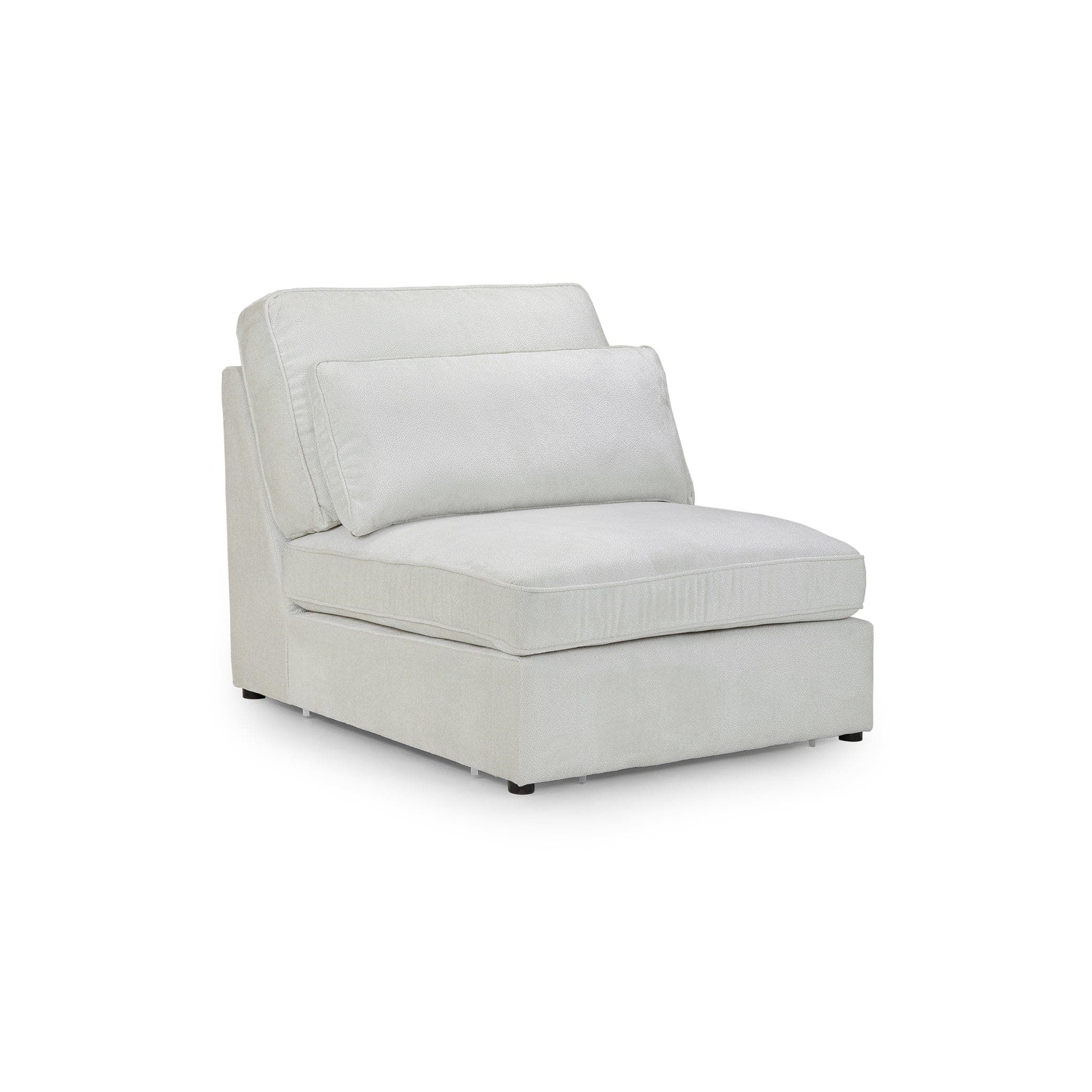 Modena Modular Grey Sofa – Armless Piece