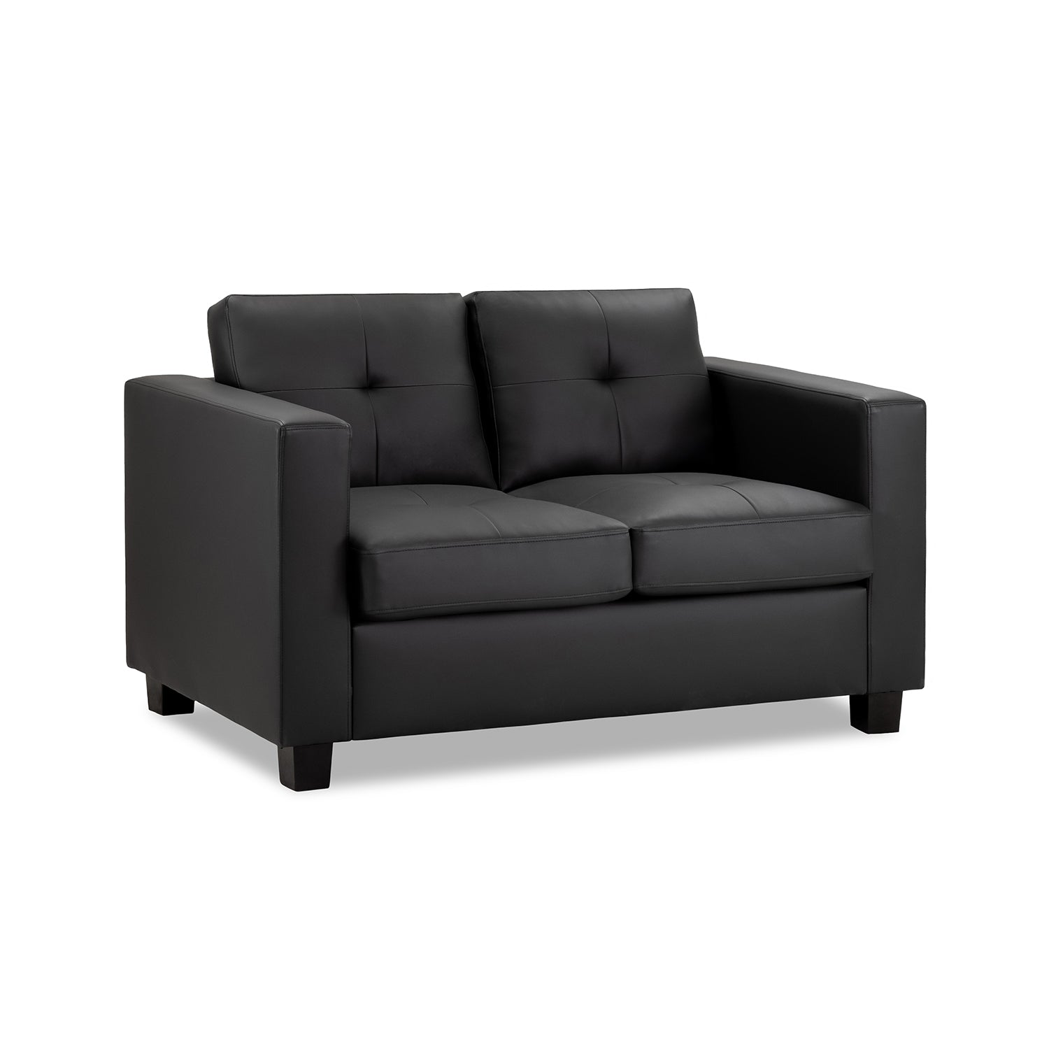 Jerry Sofa Black 2 Seater (7023849472064)