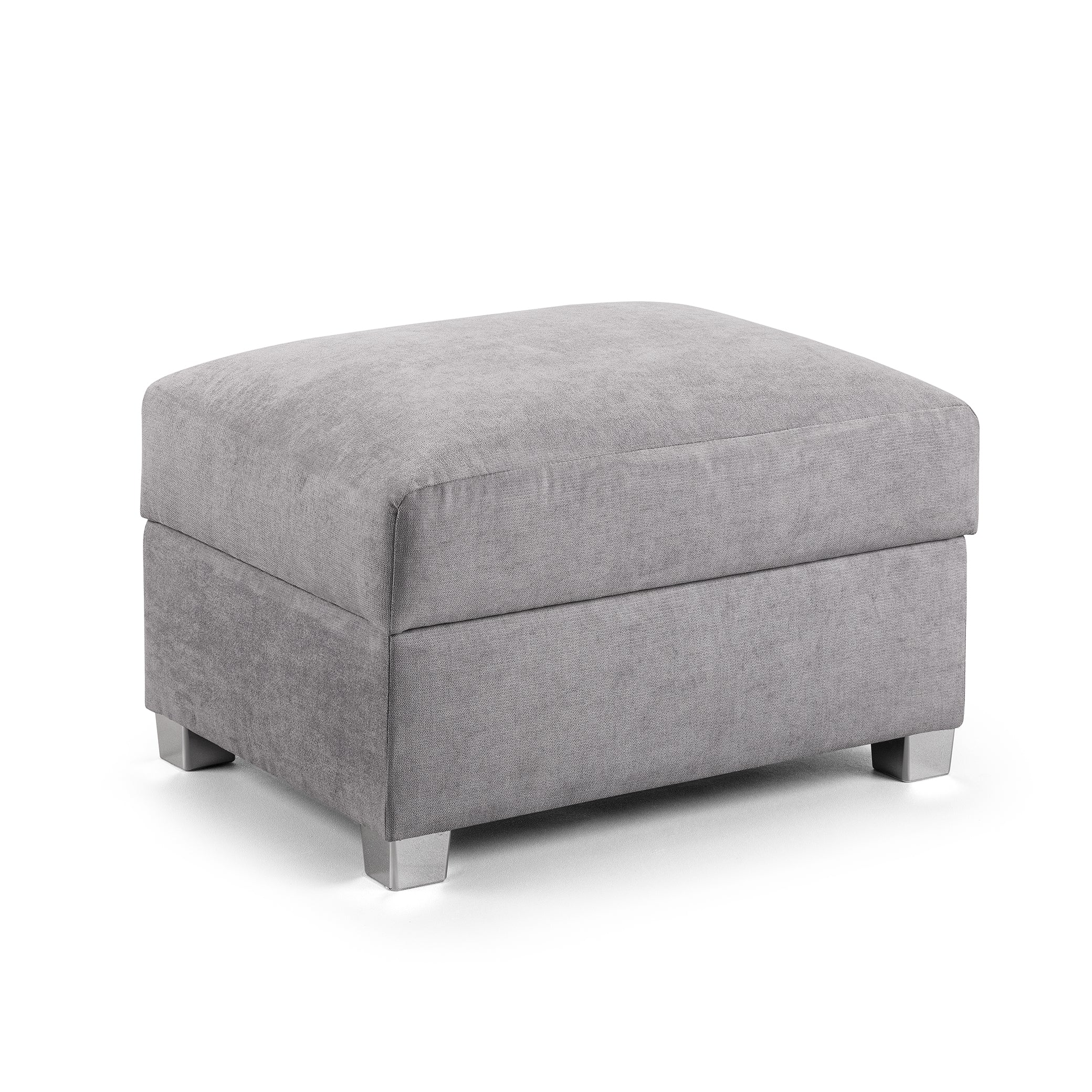 Jude Fullback Sofa Black Footstool - AMC Furniture