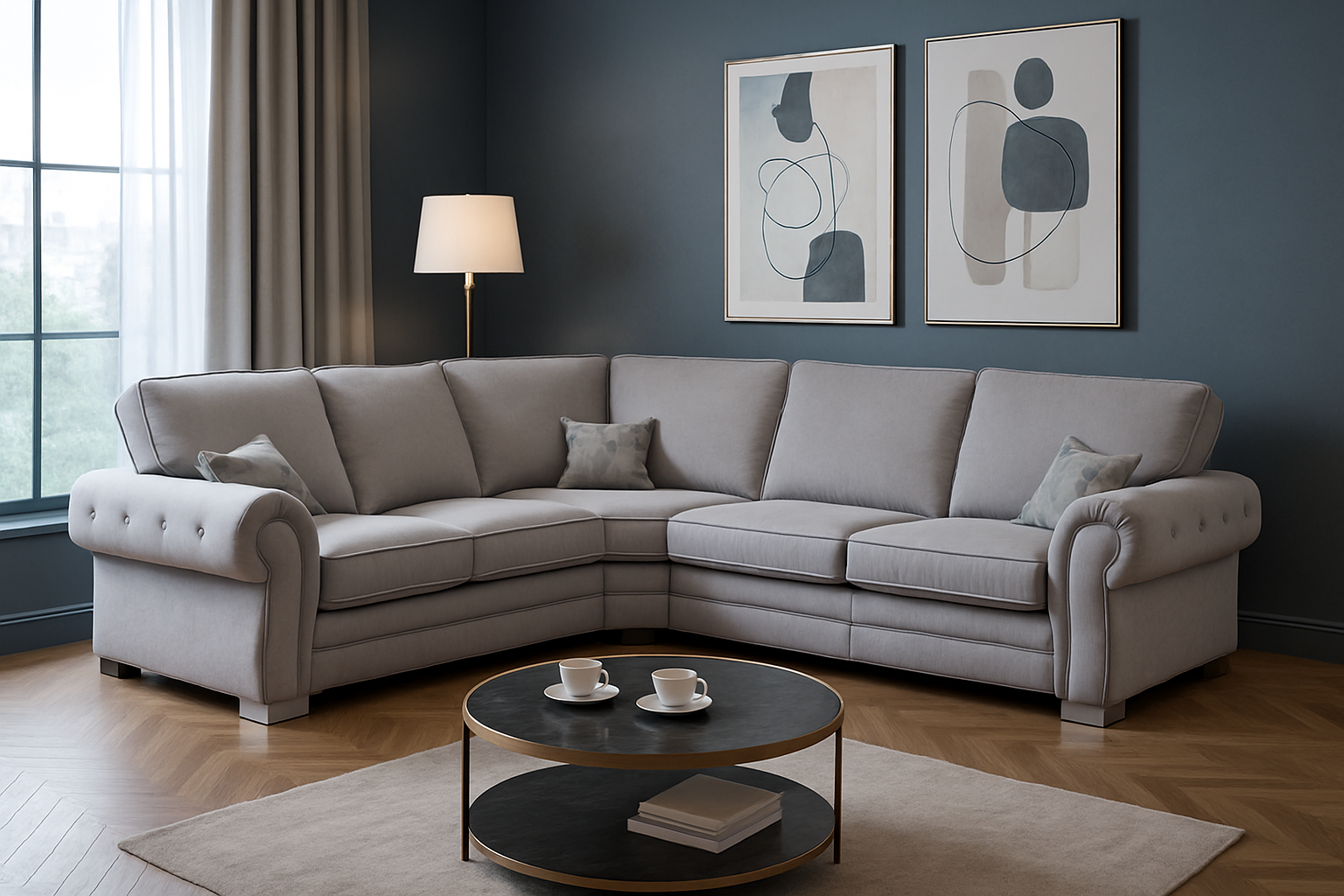 Jude Fullback Sofa Grey Large Corner (7026589007936)