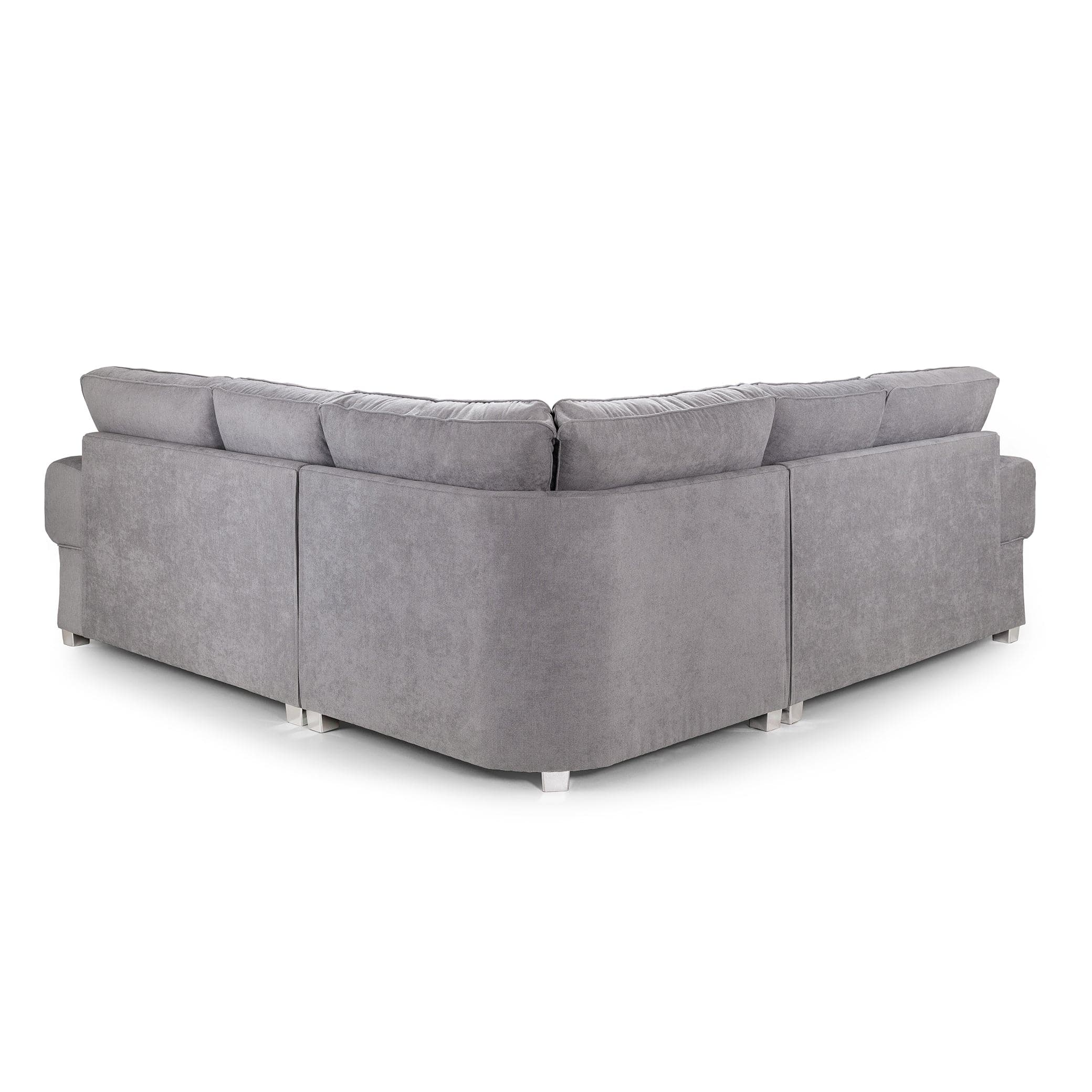 Jude Fullback Sofa Grey Large Corner - back view (7026589007936)