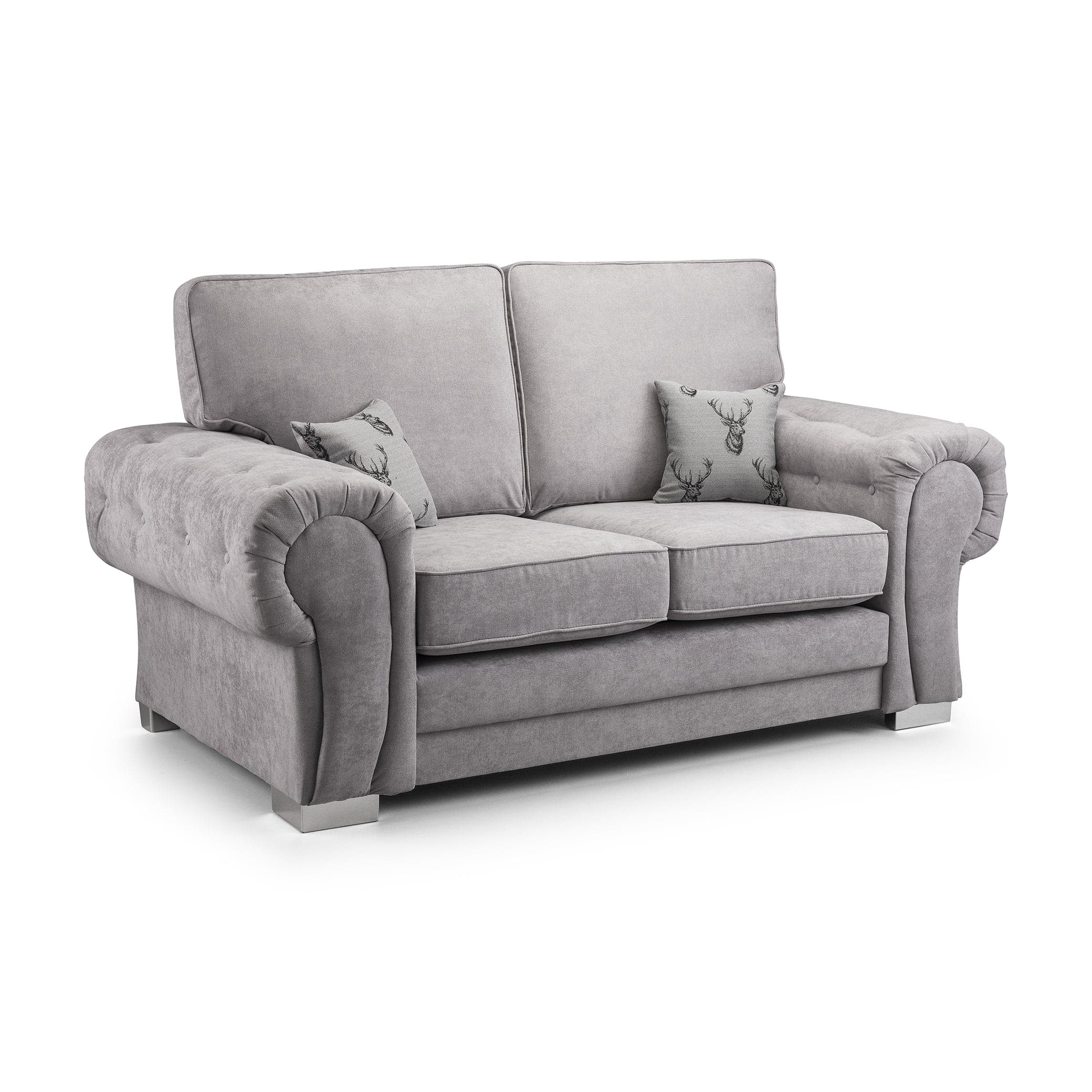 Jude Fullback Sofa Black 2 Seater (7026786172992)