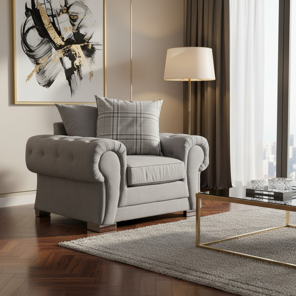 Jude Scatterback Sofa Grey Armchair (7026806620224)