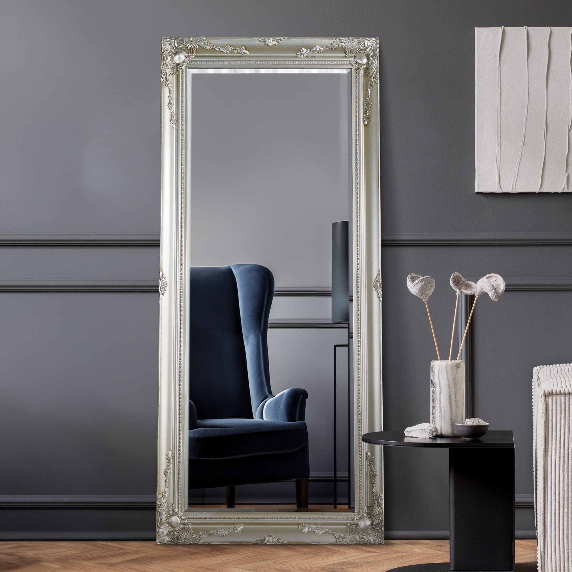 Buxton Silver Full Length Mirror 170 x 79 CM (15010560016762)