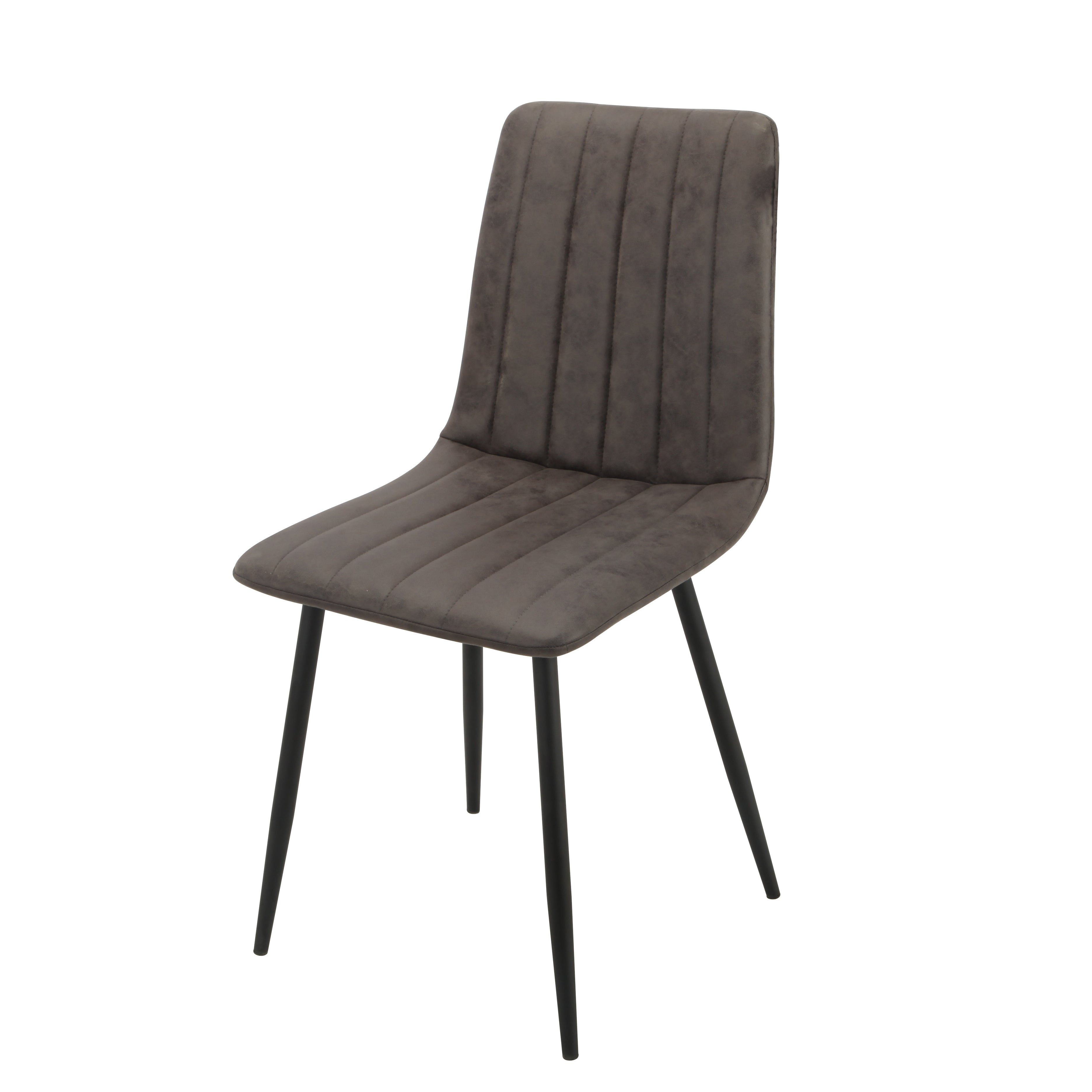 Lenny Dining Chair in Grey - AMC Furniture
