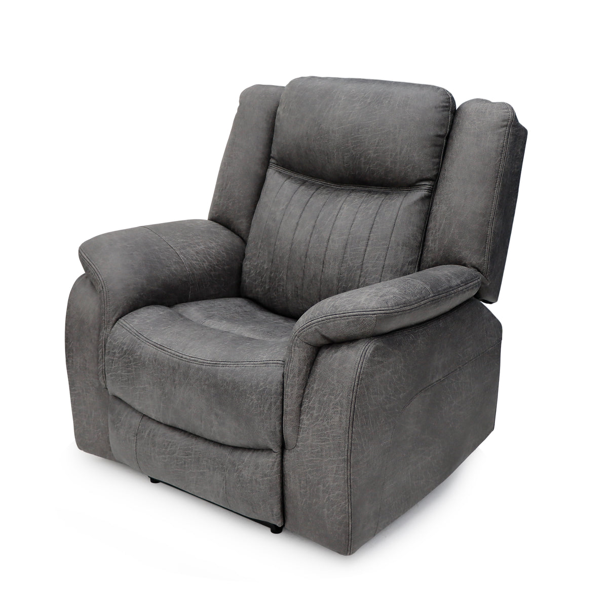 Strand Electric Recliner Sofa Grey Armchair - AMC Furniture