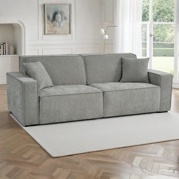 Louie Electric Sofabed Grey 3 Seater