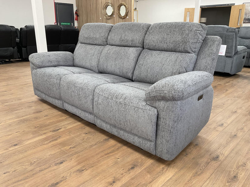 Lyra Electric Recliner Grey 3 Seater,2 (15320515576186)