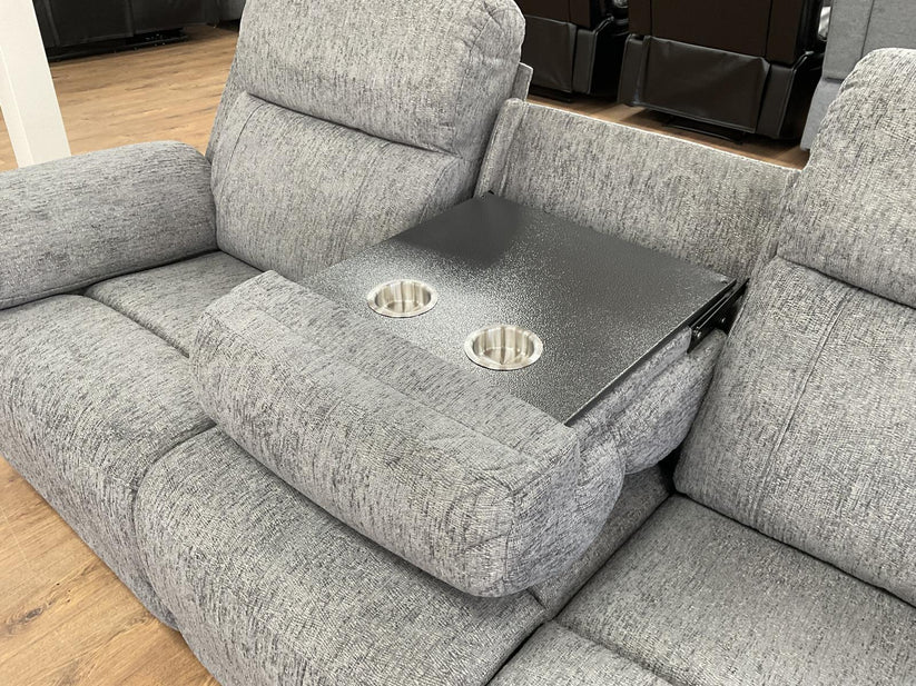 Lyra Electric Recliner Grey 3 Seater, (15320515576186)