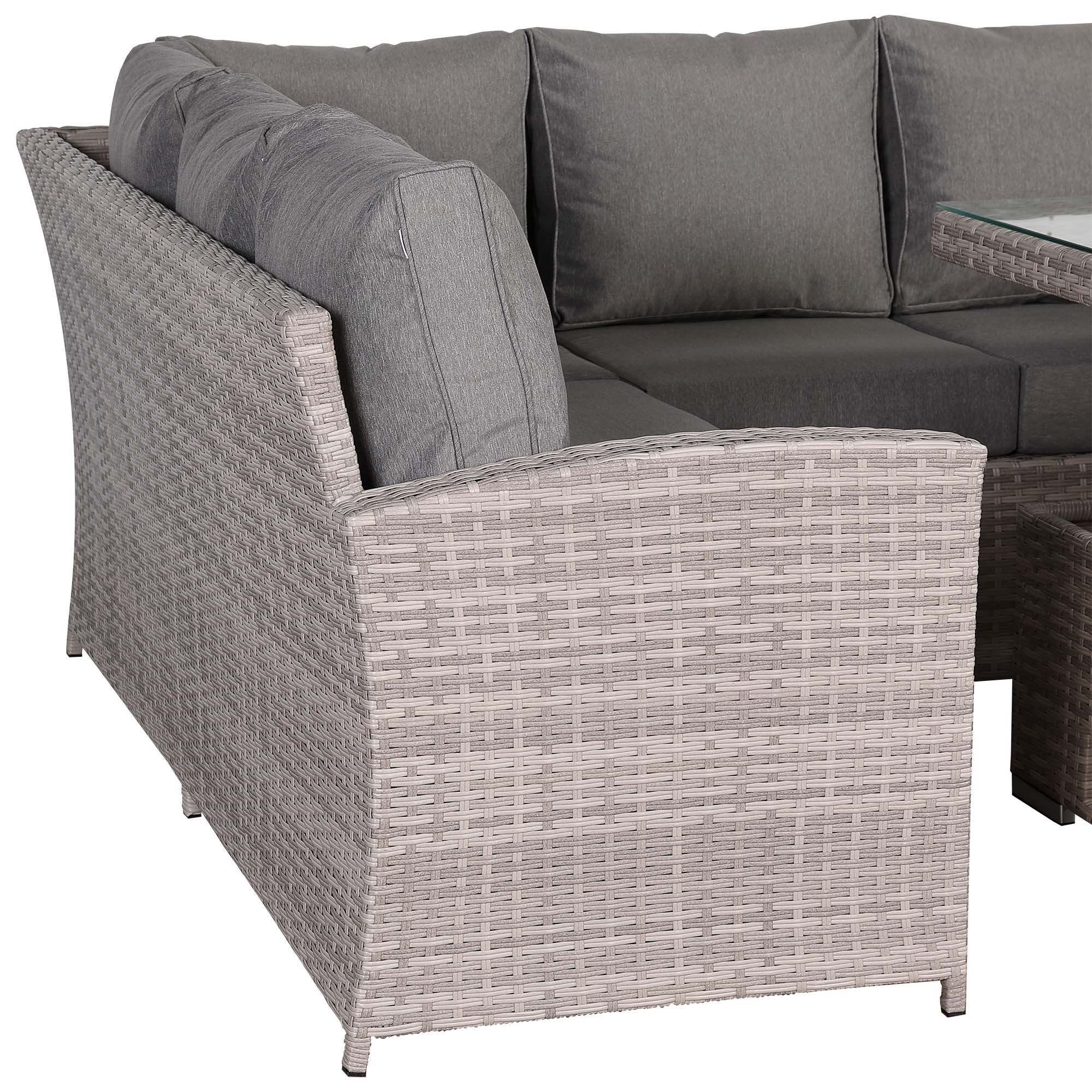 Sorrento Large Corner Dining Set LH - AMC Furniture