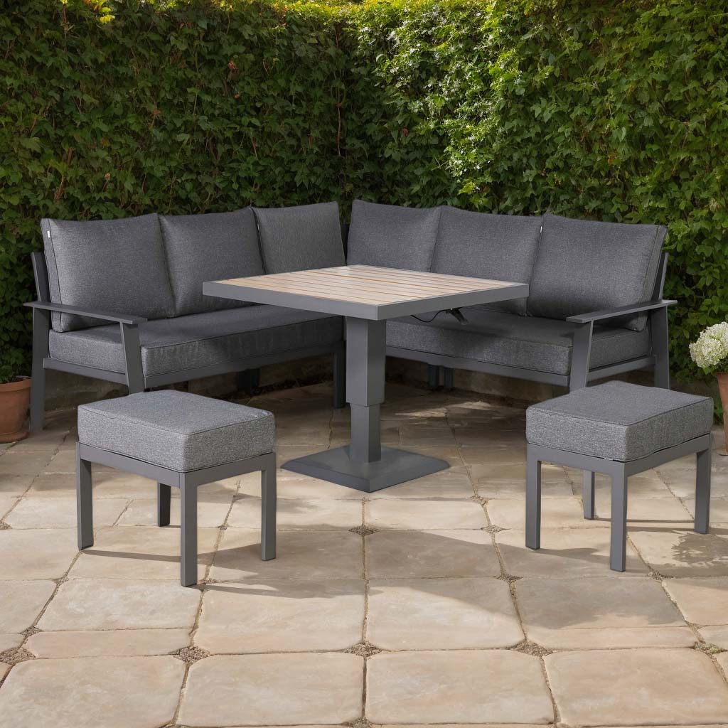 Cadiz Equal Corner Dining Set - AMC Furniture