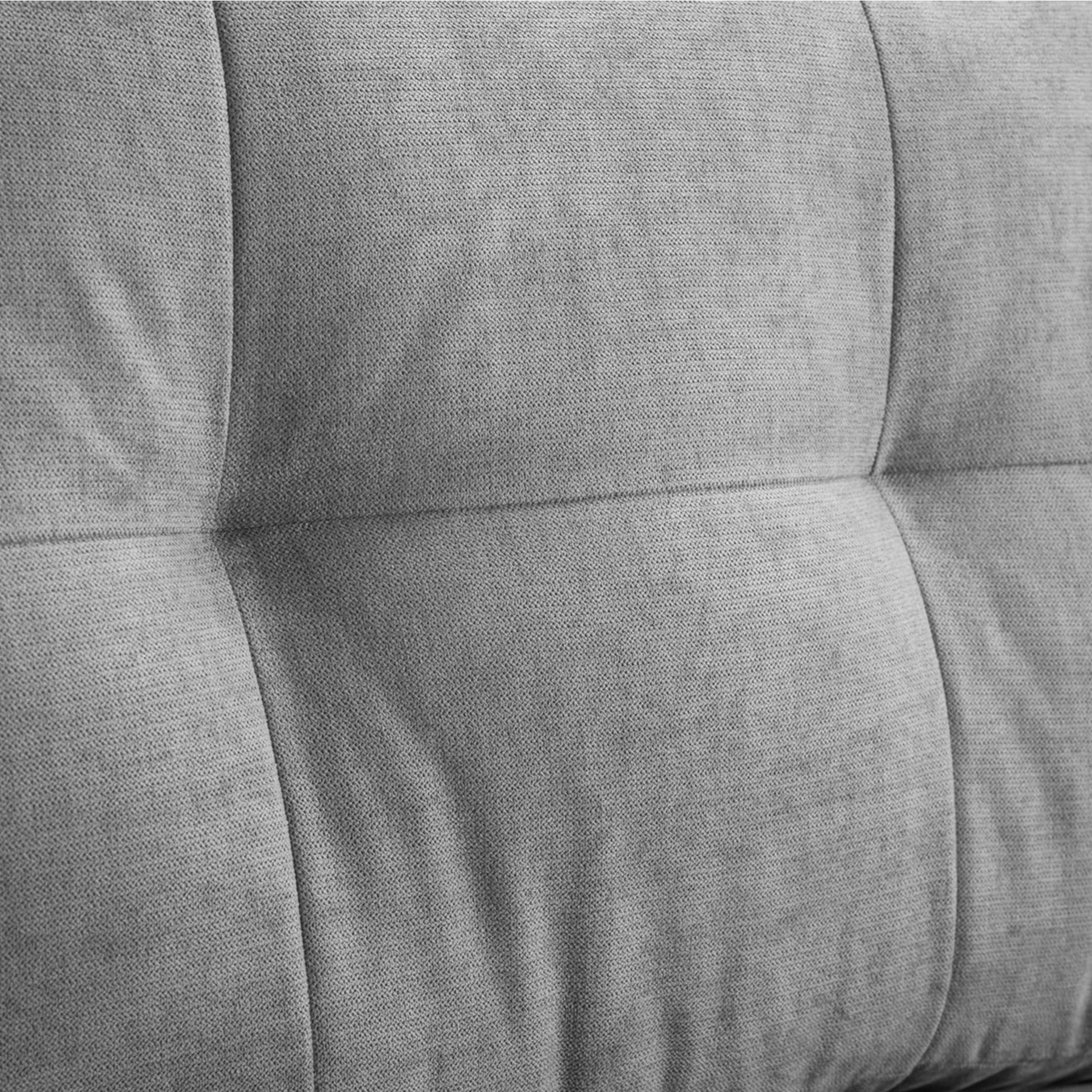 Madison Grey Three Seater Sofa - cushion view (7021695631424)