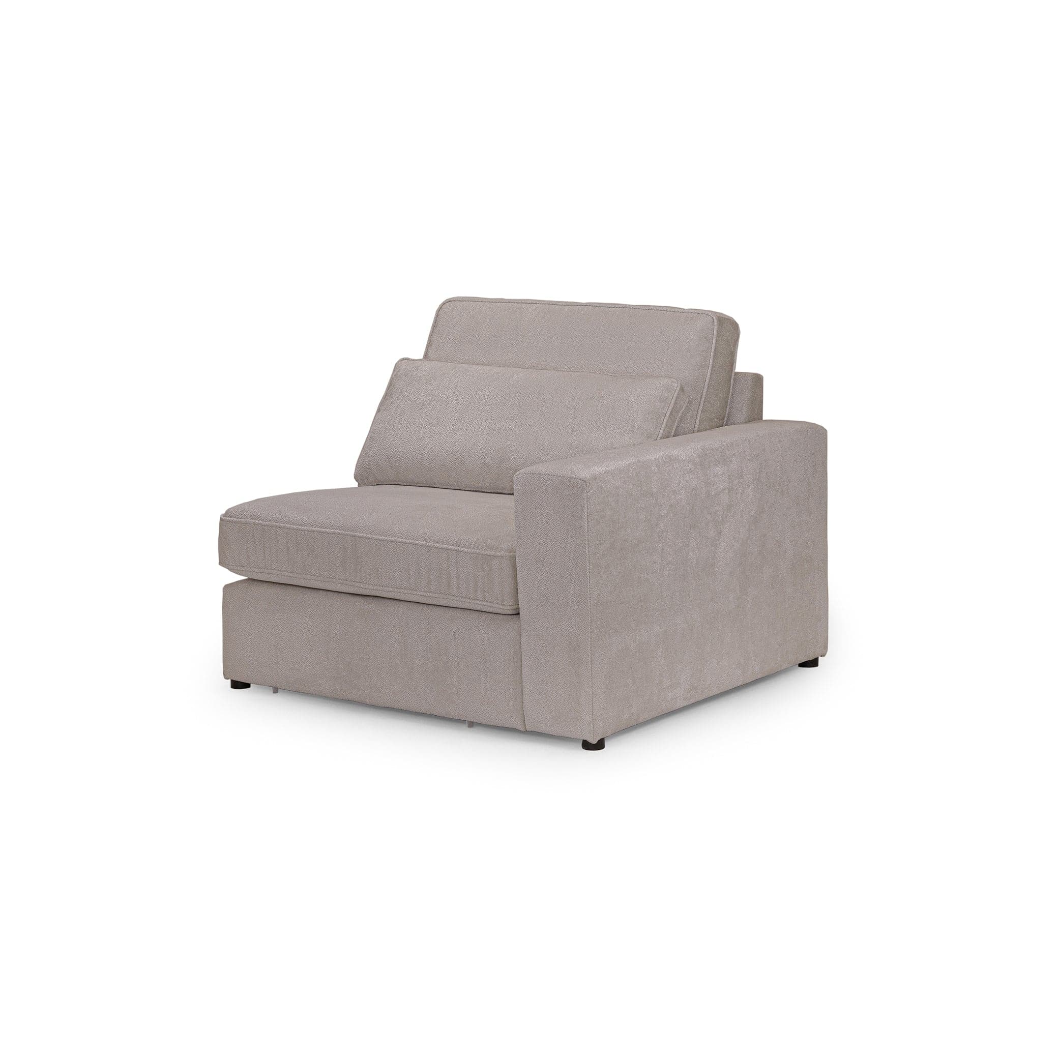 Modena Modular Ivory Sofa – Right Hand Arm Piece (7024696950848)