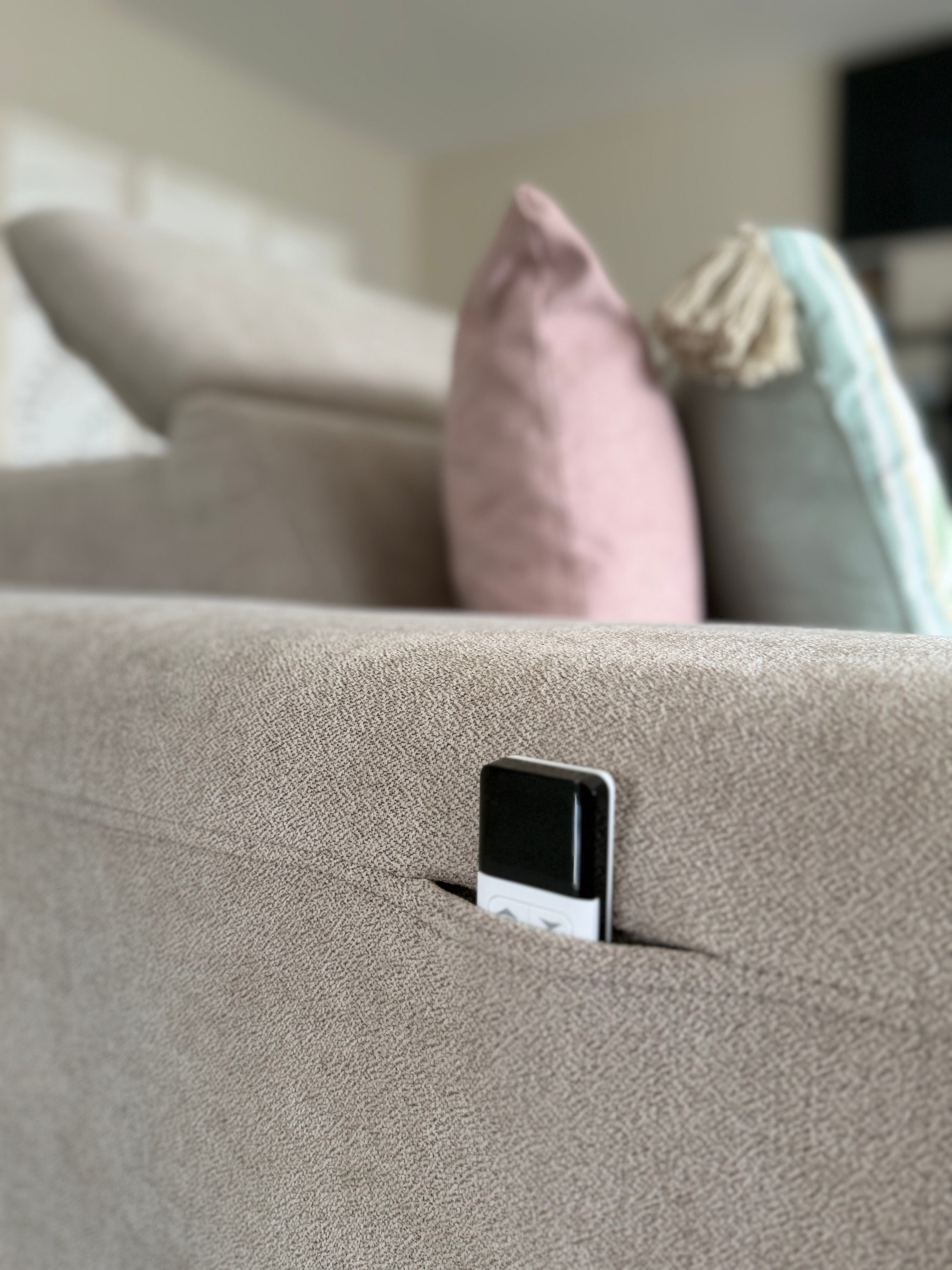April Electric Sofabed Beige 3 Seater - AMC Furniture