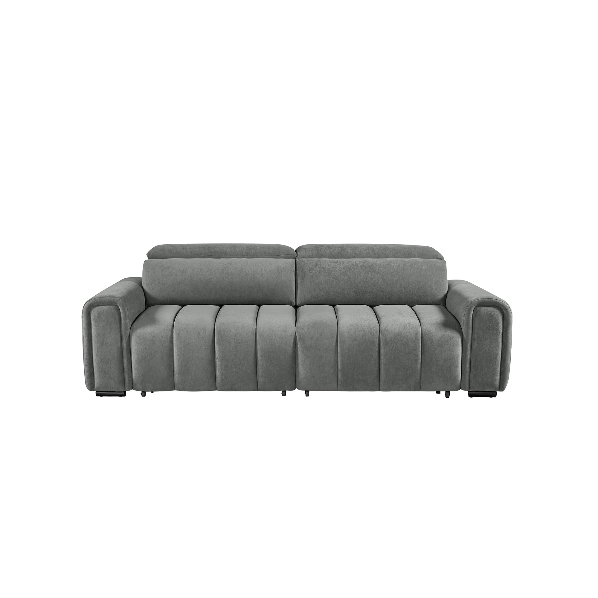 Molly Electric Reclining 3 Seater Sofa in Effect Grey