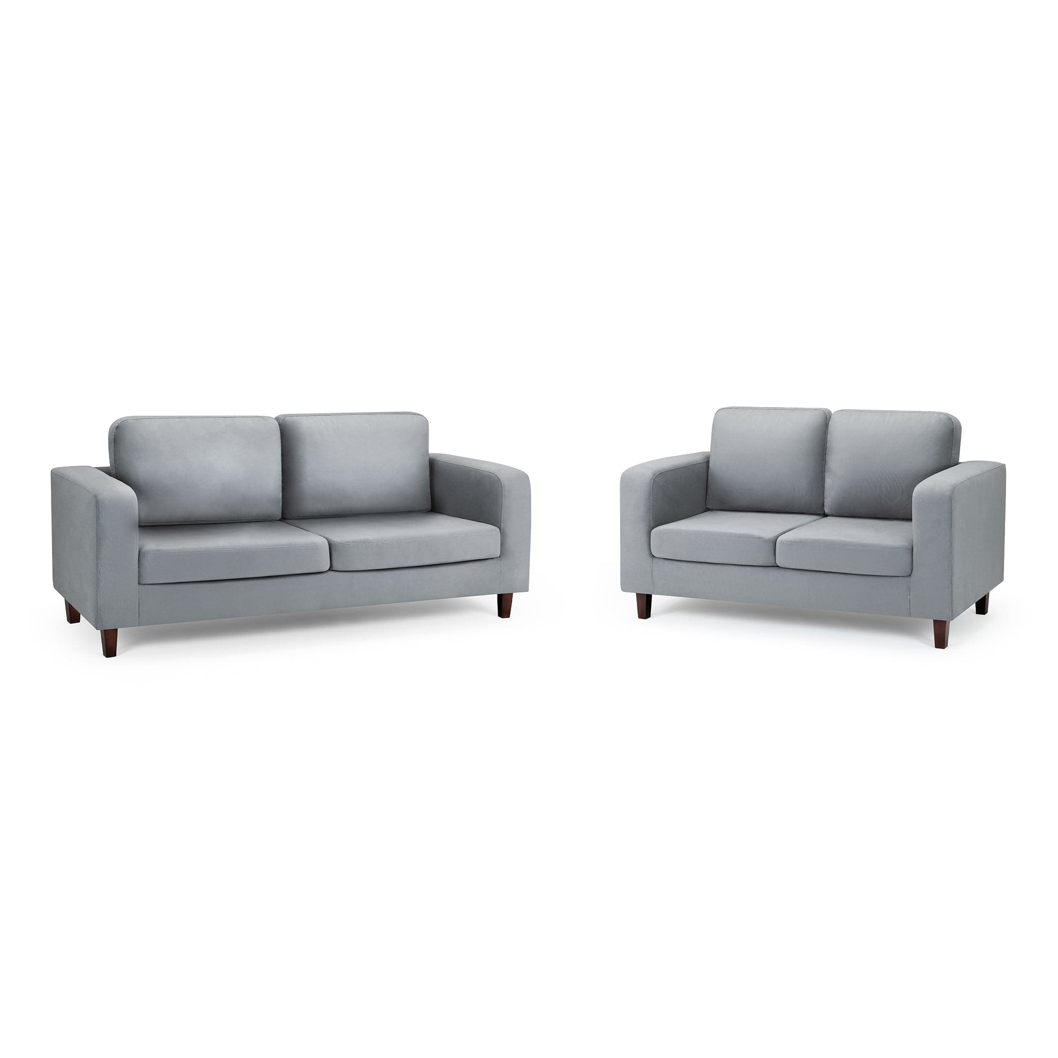 Nova Sofa Black 3+2 Set (7023068577856)