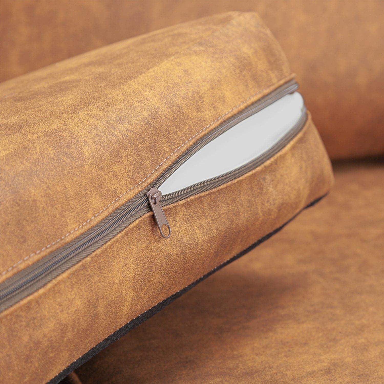 Oakland Sofa Tan Armchair (7025814339648)