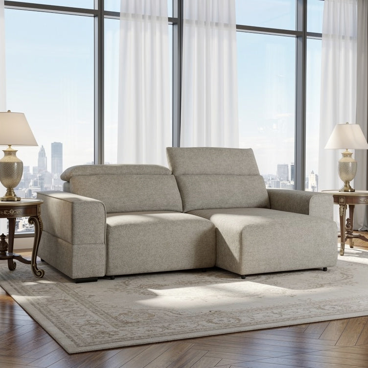 Ophelia Electric Reclining 3 Seater Sofa Bed in Mikah Wickes