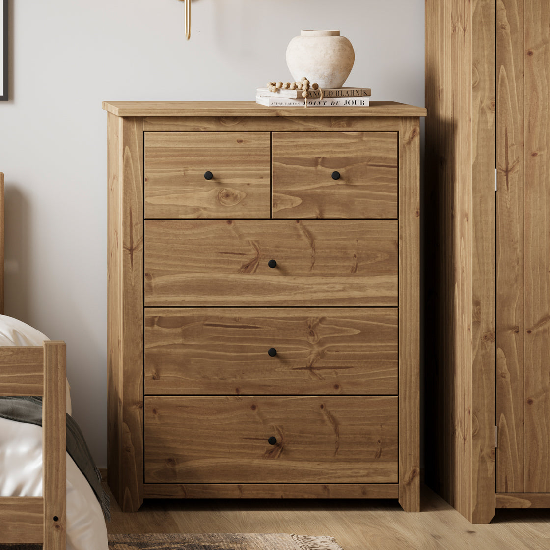 HAVANA PINE 3+2 CHEST (1 PACK) (14969139691898)