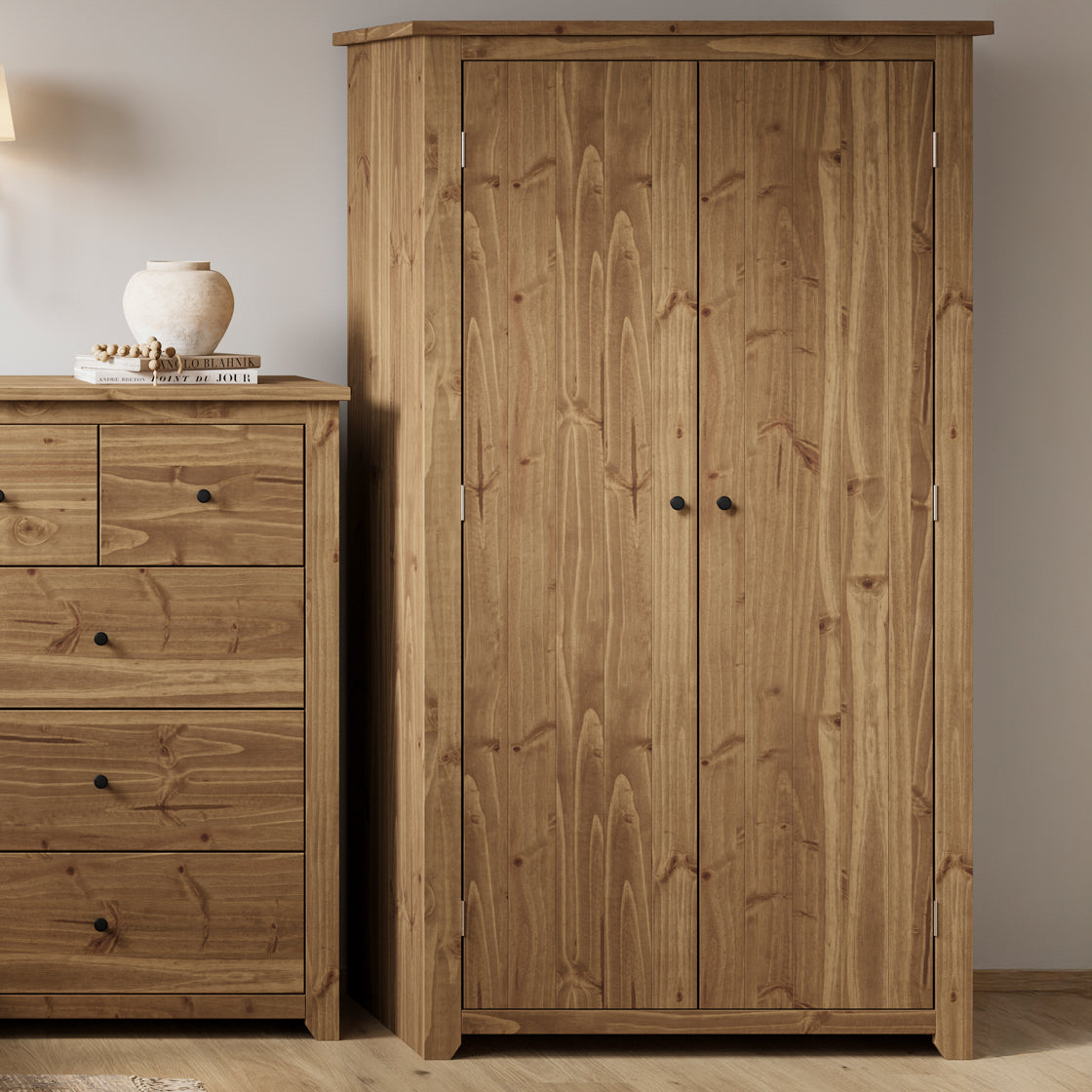 HAVANA 2 DOOR WARDROBE (2 PACKS) (14969140117882)