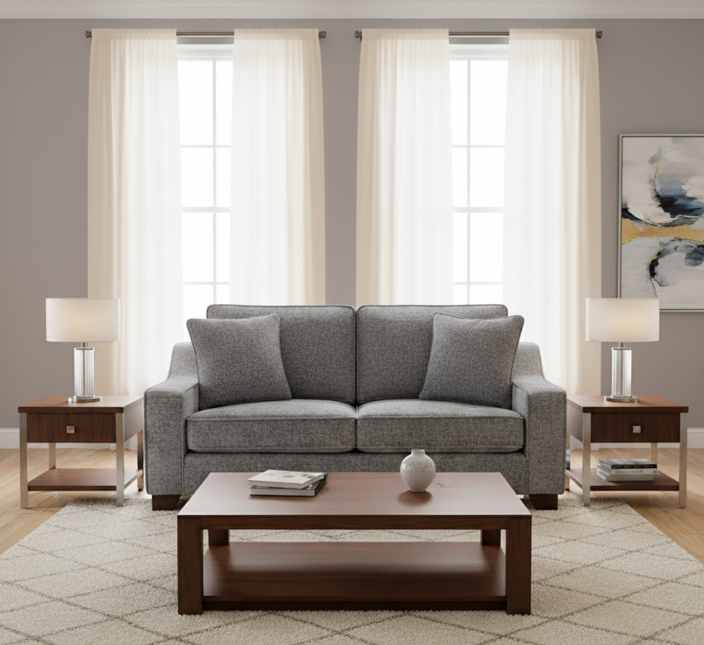 Orion Sofa Slate 3 Seater