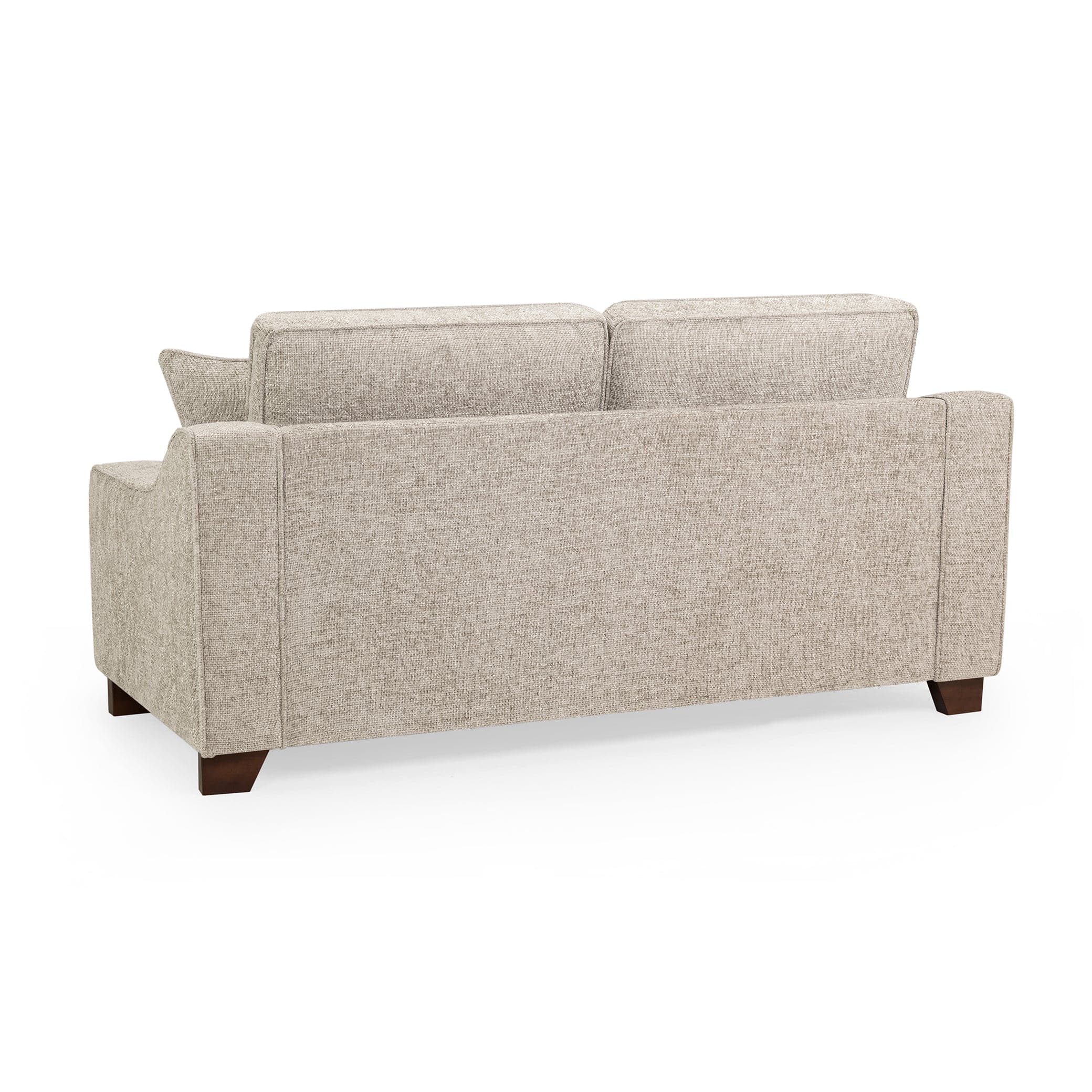 Orion Sofa Stone 3 Seater - Back View (7025557897280)